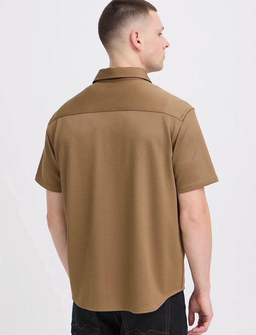 Blend - BHADRIAN SS SHIRT - stutterma skyrtur - otter - 3
