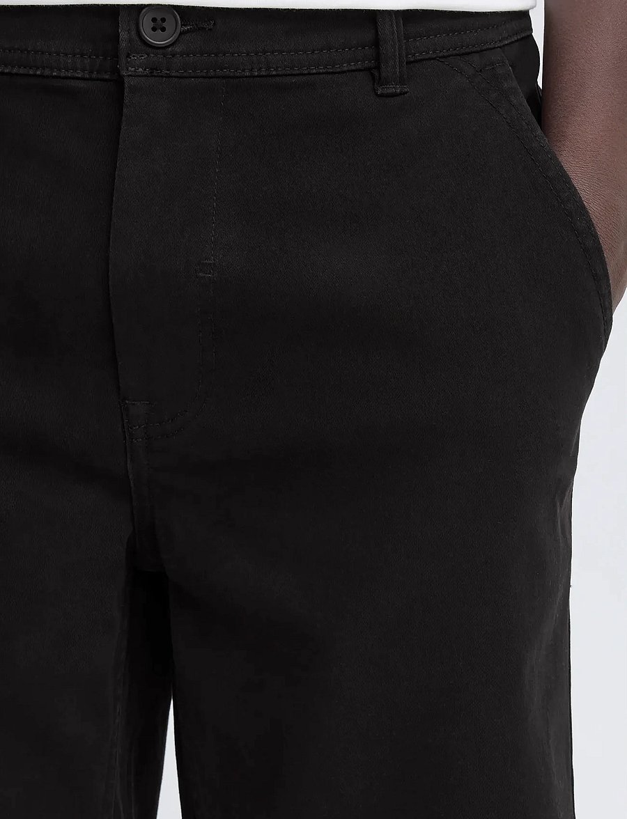Blend - BHMASON SLIM/REG CHINO SHORTS - chinos shorts - black beauty - 4