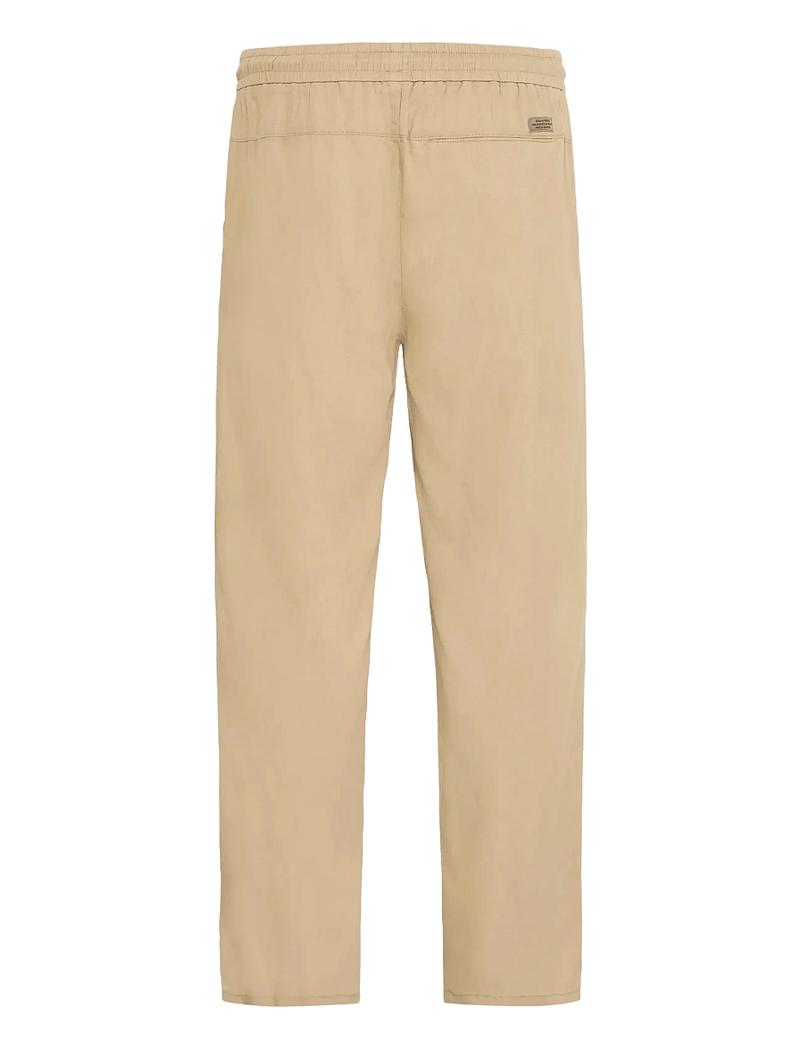 Blend - BHMALVIN LINEN EASY P - leinenhosen - cornstalk - 2