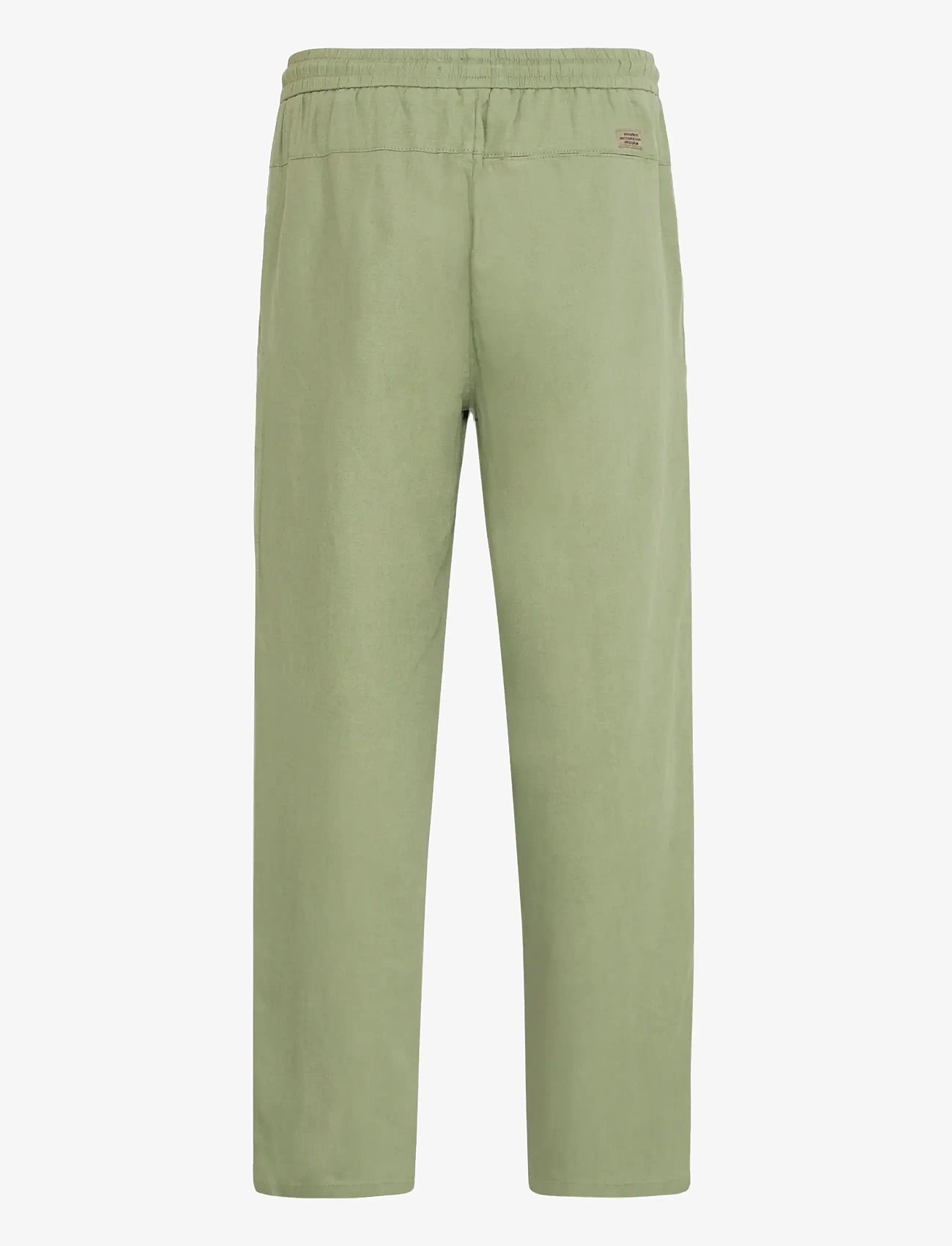 Blend - BHMALVIN LINEN EASY P - najniższe ceny - oil green - 2