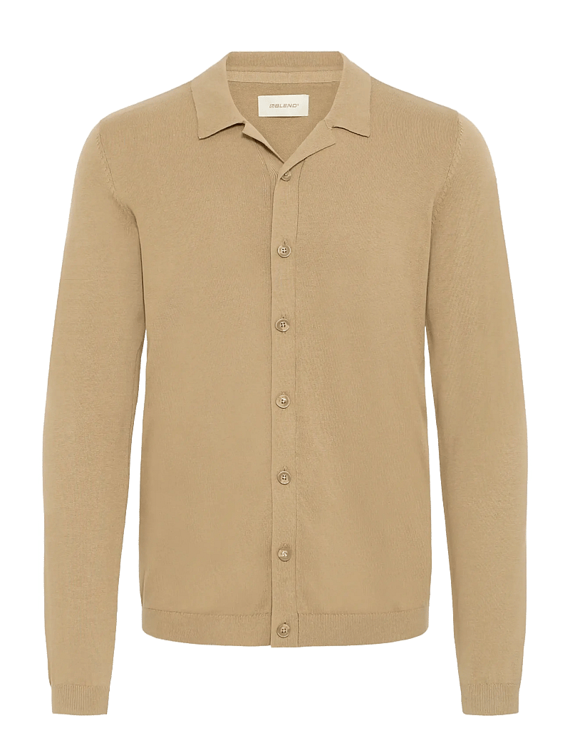 Blend - BHBRAY KNIT CARDIGAN - cardigans - sepia tint - 1