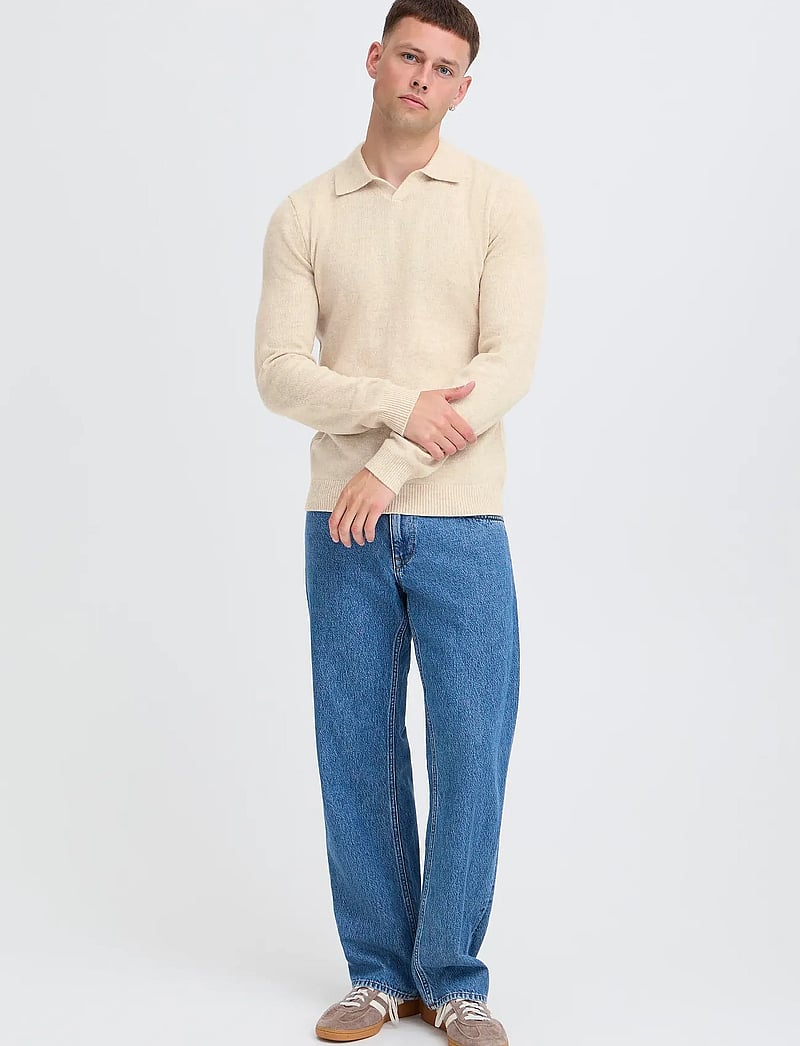 Blend - BHBRANKO POLO SPLITN. - kootud polosärgid - crockery melange - 0