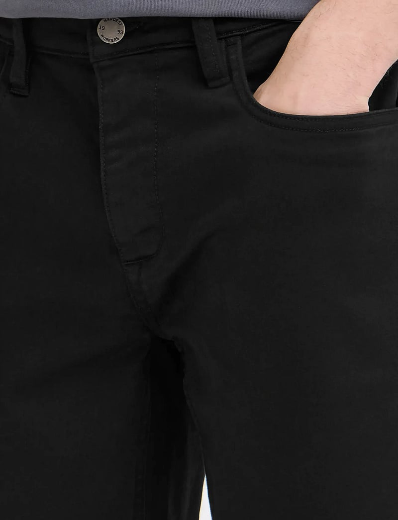 Blend - BHBLIZZARD_DENIMSHORTS_JOGG - lühikesed vabaajapüksid - black beauty - 4