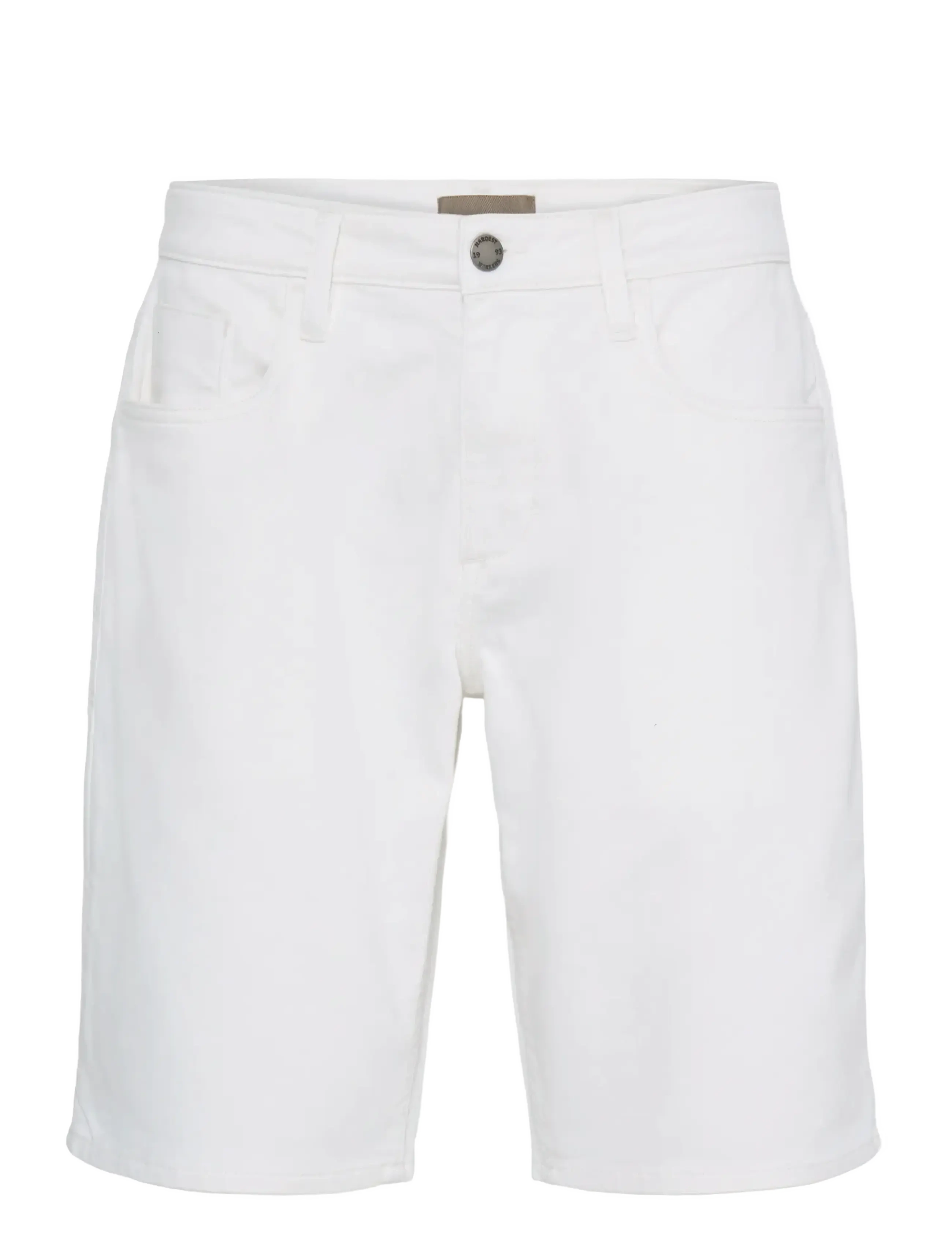 Blend BHBLIZZARD_DENIMSHORTS_JOGG - Tøj - SNOW WHITE / white
