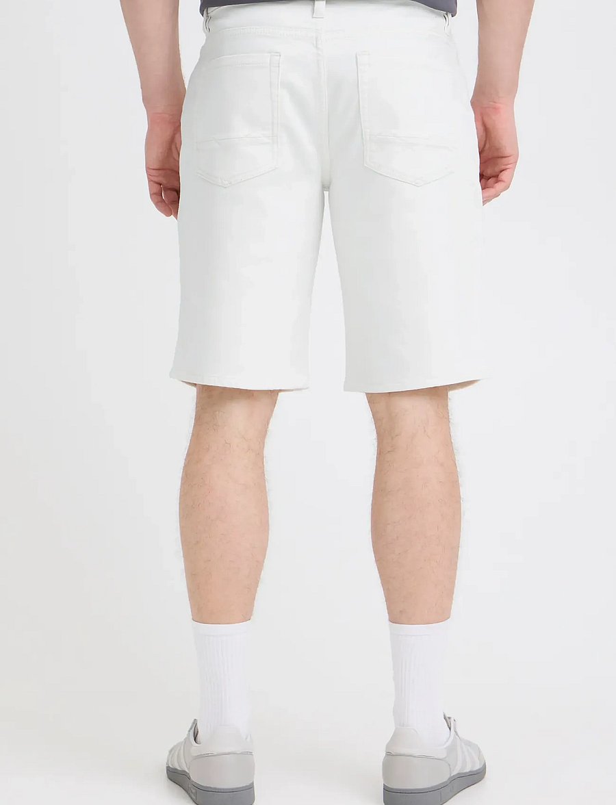 Blend - BHBLIZZARD_DENIMSHORTS_JOGG - lühikesed vabaajapüksid - snow white - 3