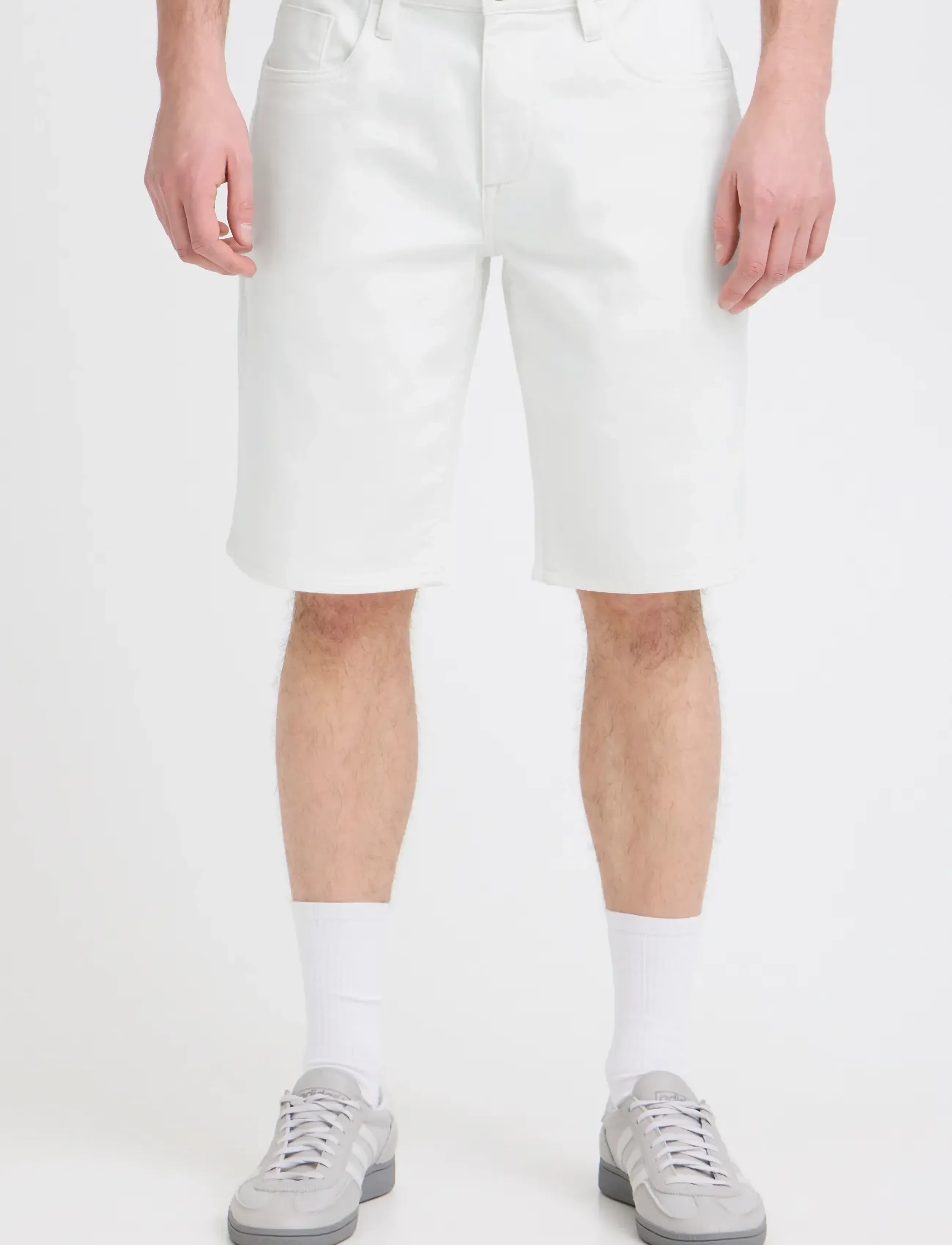 Blend - BHBLIZZARD_DENIMSHORTS_JOGG - casual shorts - snow white - 5