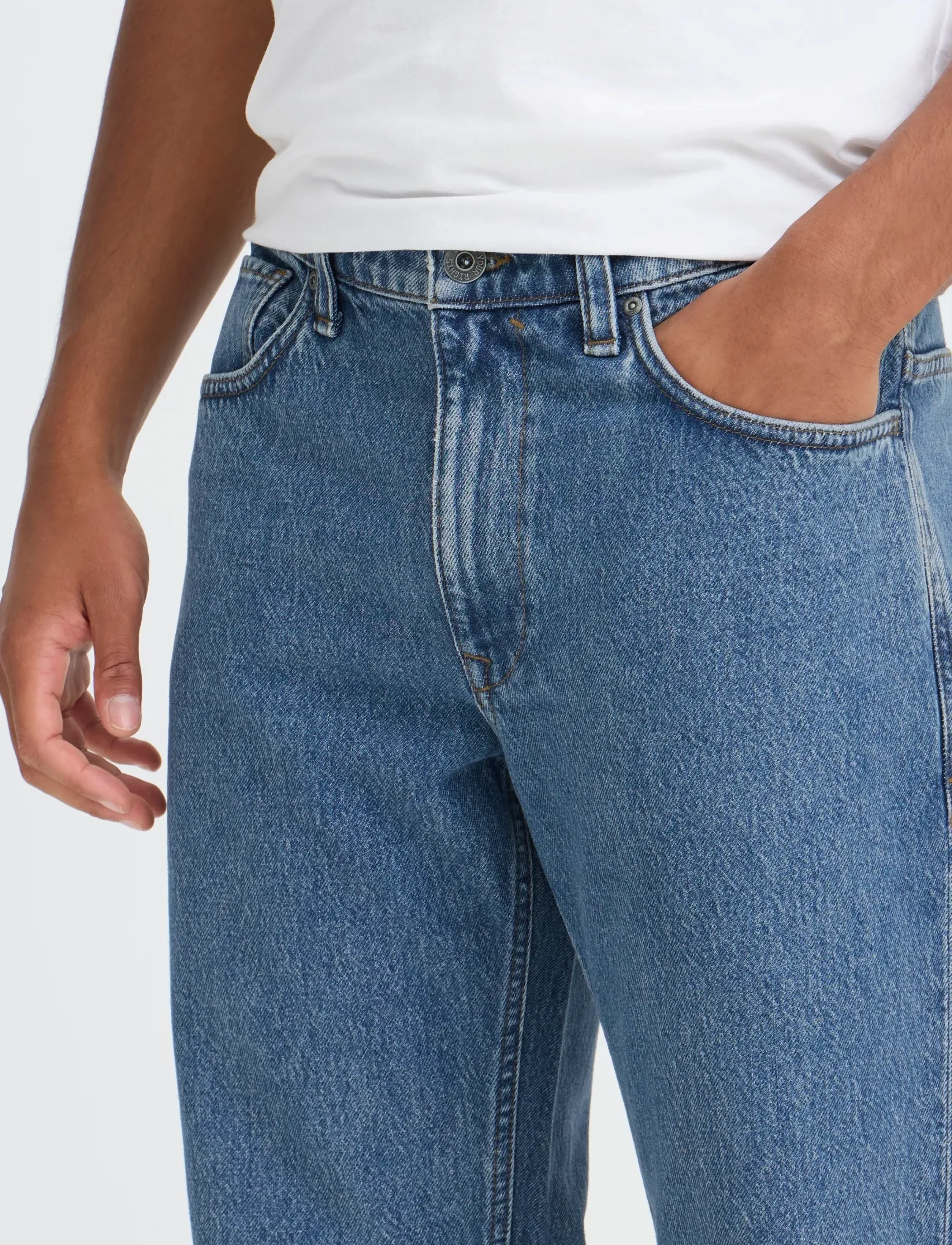 Blend - BHTHUNDER RLX 0288 NOOS - trousers & jeans - denim middle blue - 5