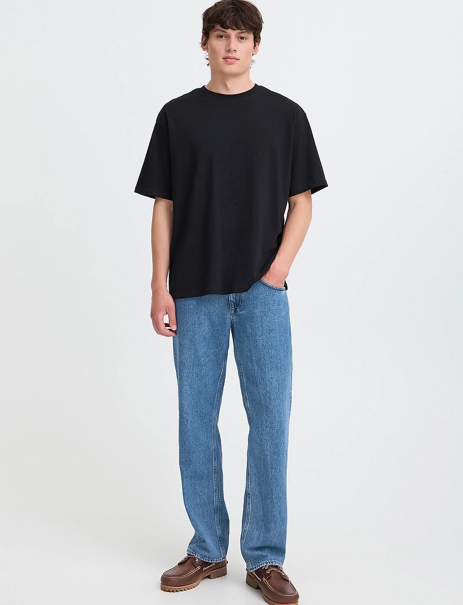 Blend - BHFLAKE NOOS - loose jeans - denim middle blue - 0
