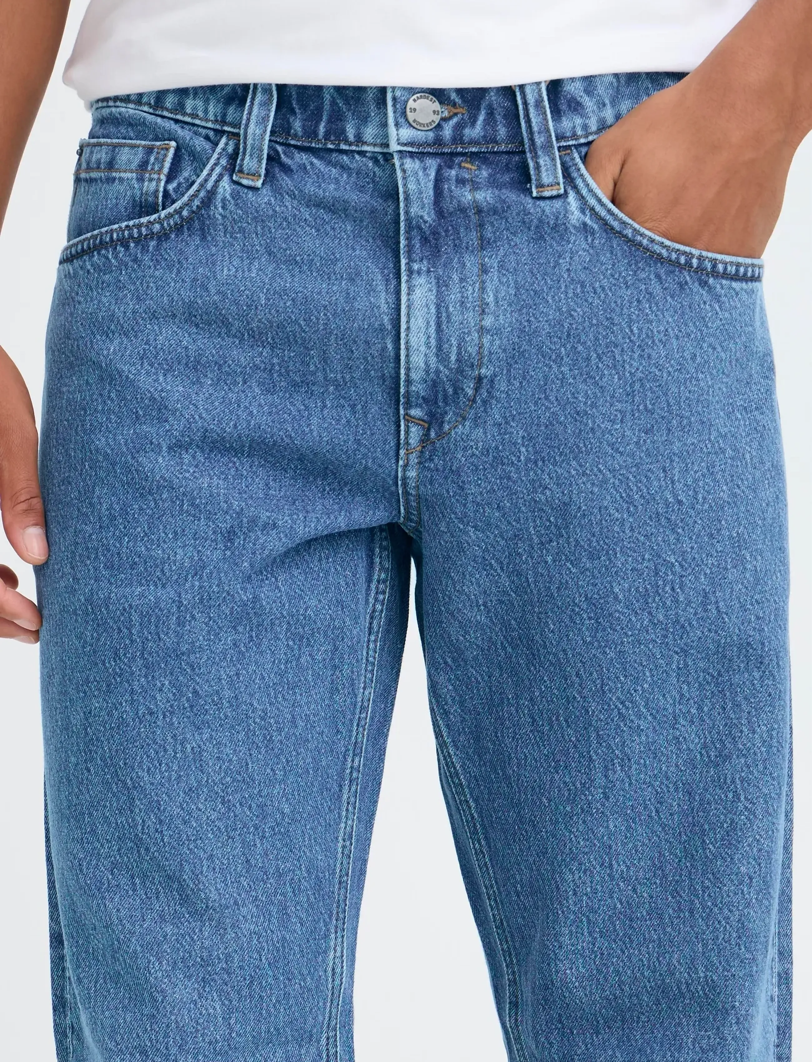 Blend - BHFLAKE NOOS - hosen & jeans - denim middle blue - 4