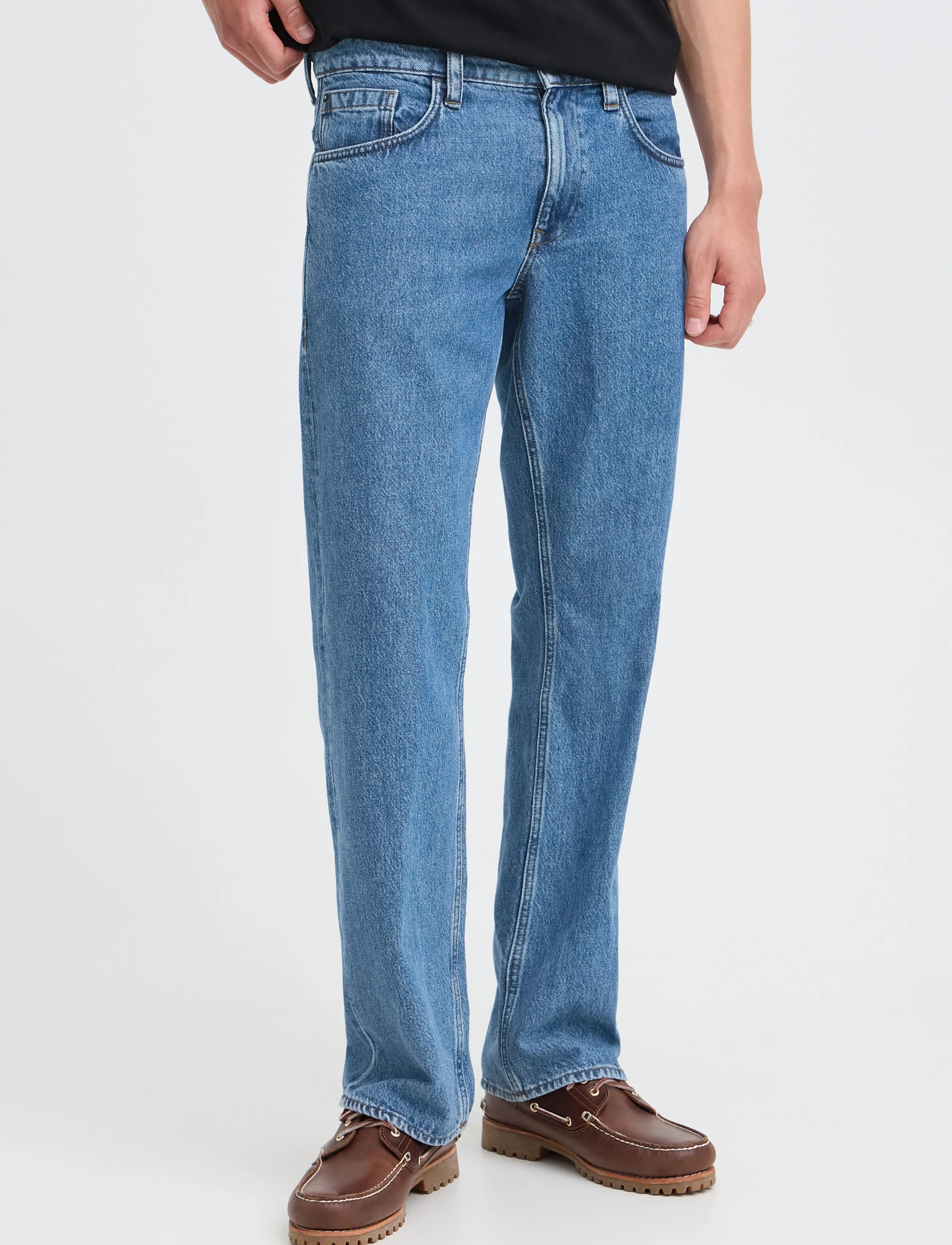 Blend - BHFLAKE NOOS - trousers & jeans - denim middle blue - 5