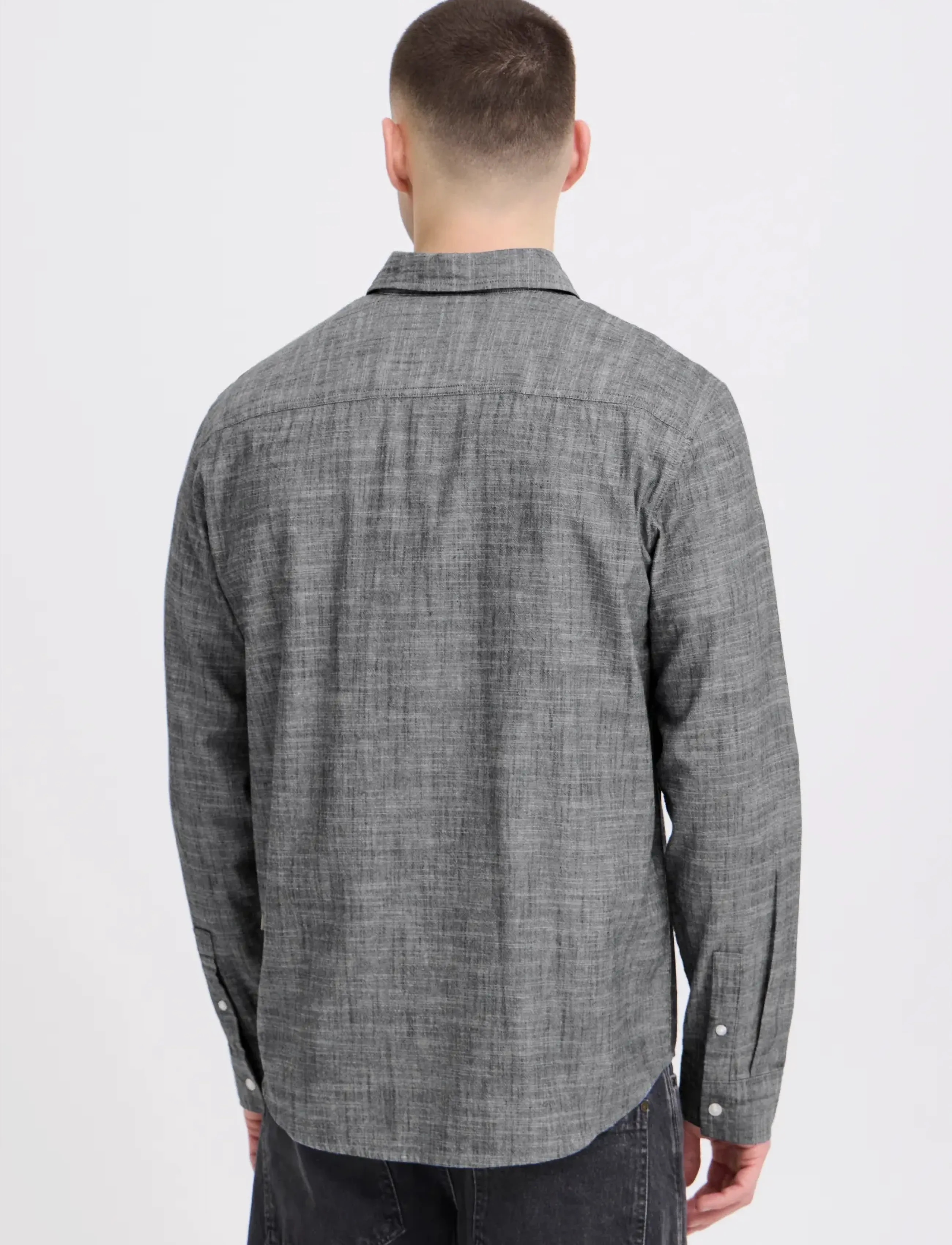 Blend - BHDARIS SLUB L/S - casual hemden - salute - 3