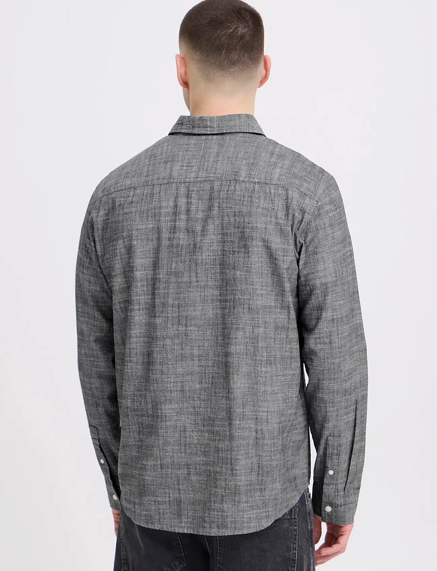 Blend - BHDARIS SLUB L/S - vabaajasärgid - salute - 3