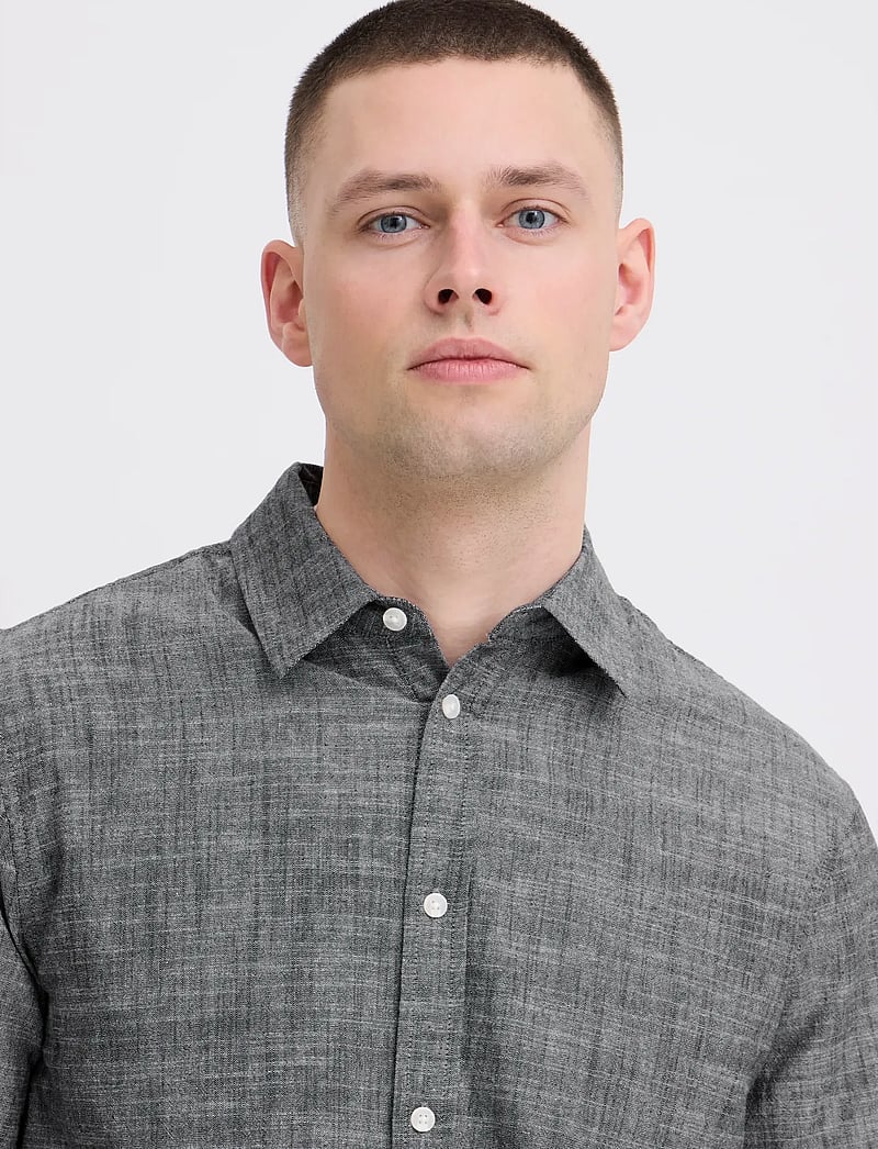 Blend - BHDARIS SLUB L/S - vabaajasärgid - salute - 4