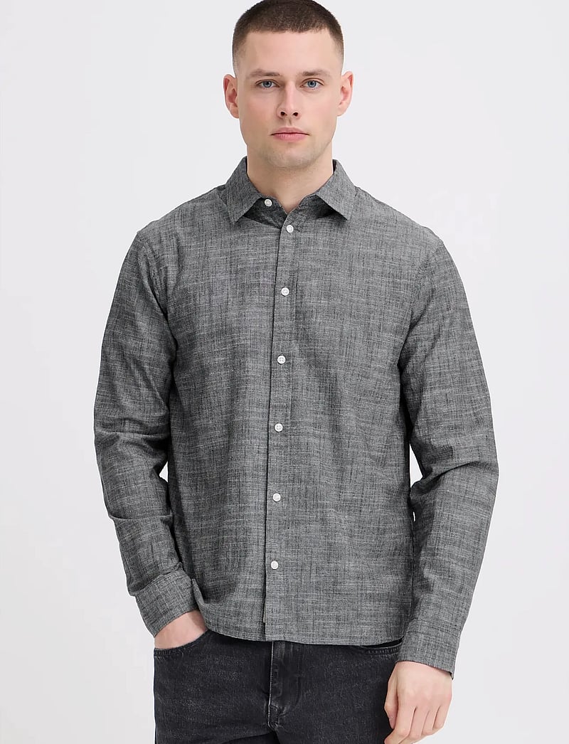 Blend - BHDARIS SLUB L/S - vabaajasärgid - salute - 5