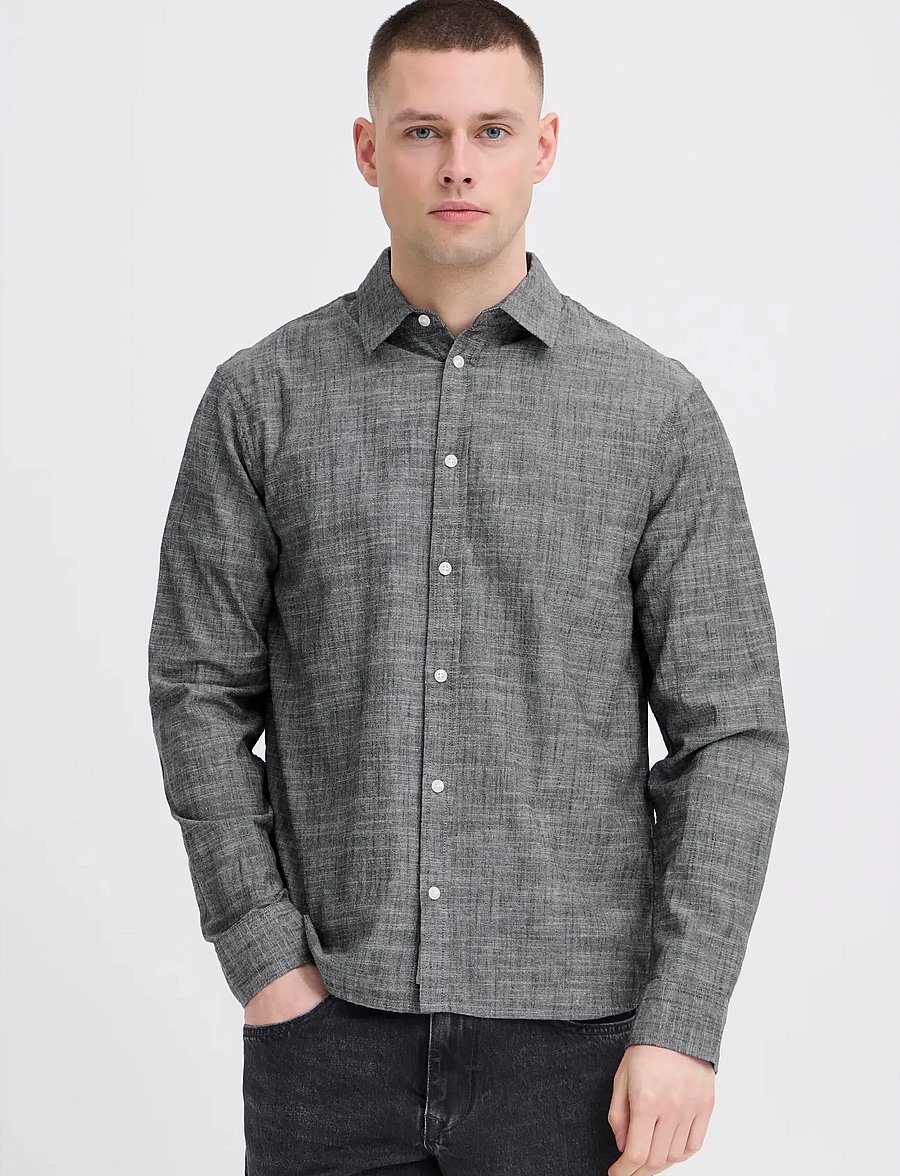 Blend - BHDARIS SLUB L/S - vabaajasärgid - salute - 5