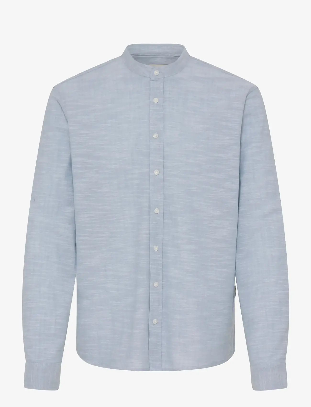 Blend - BHDARIS SLUB CN COLL. - casual skjorter - faded denim - 1