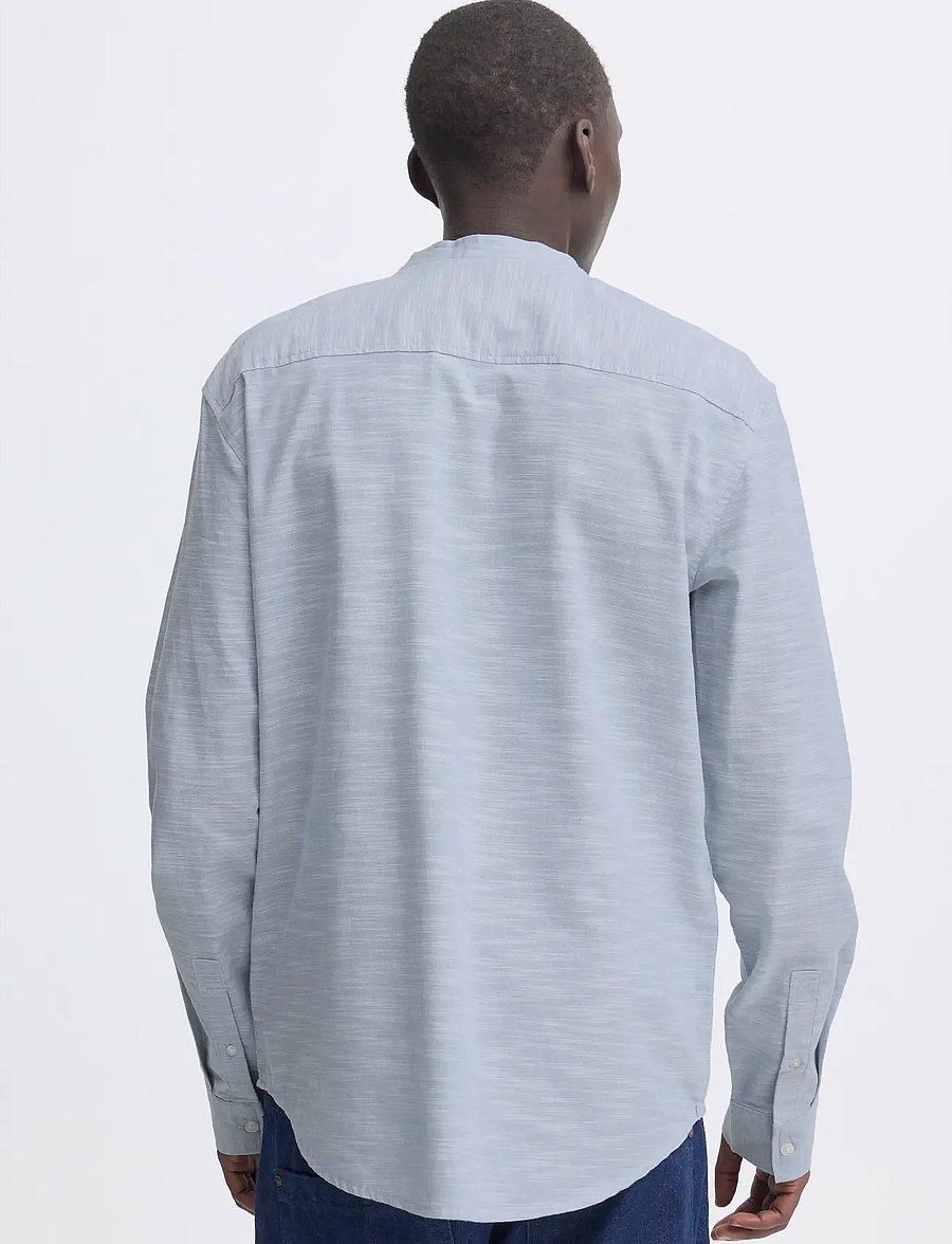 Blend - BHDARIS SLUB CN COLL. - freizeithemden - faded denim - 3