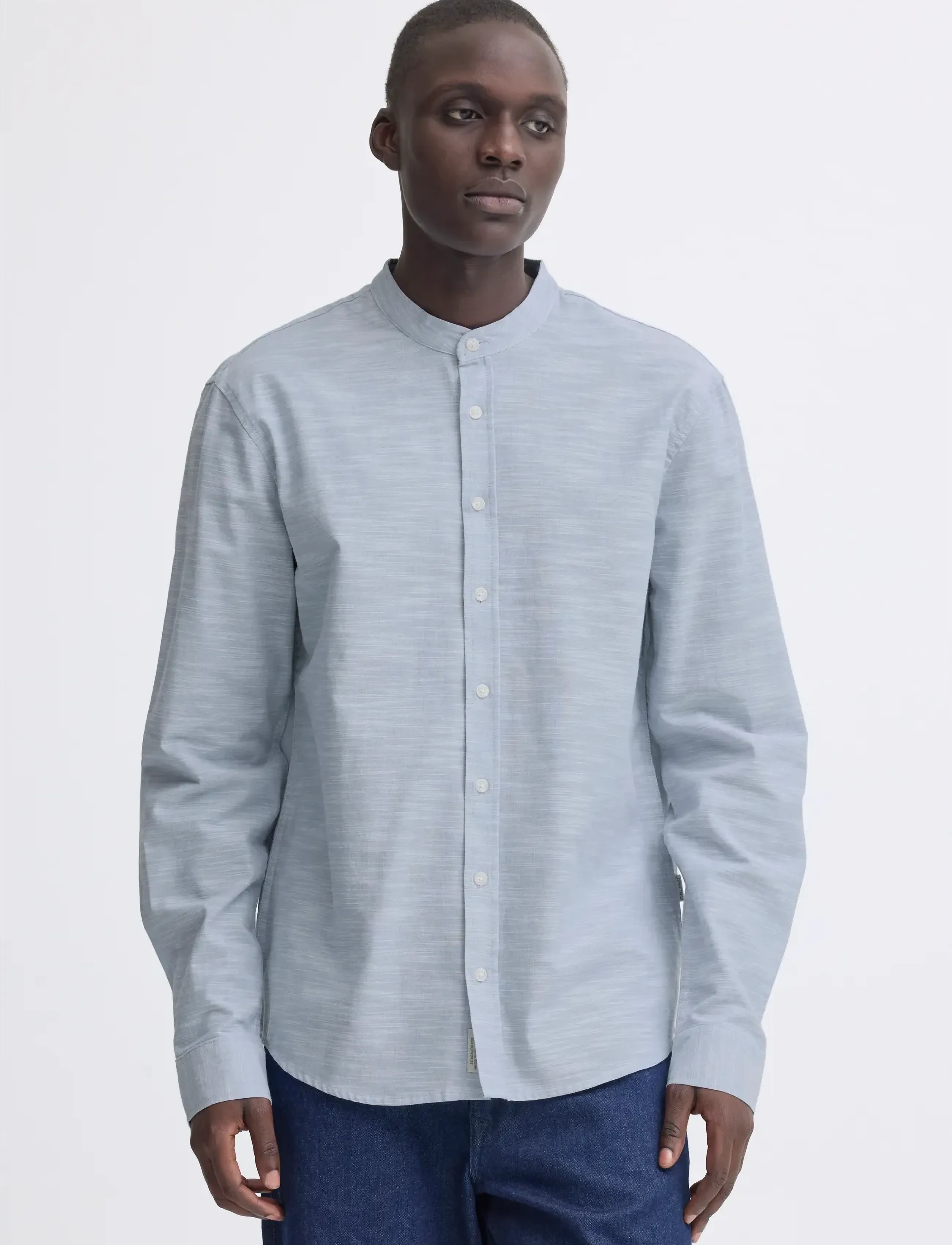 Blend - BHDARIS SLUB CN COLL. - laveste priser - faded denim - 5