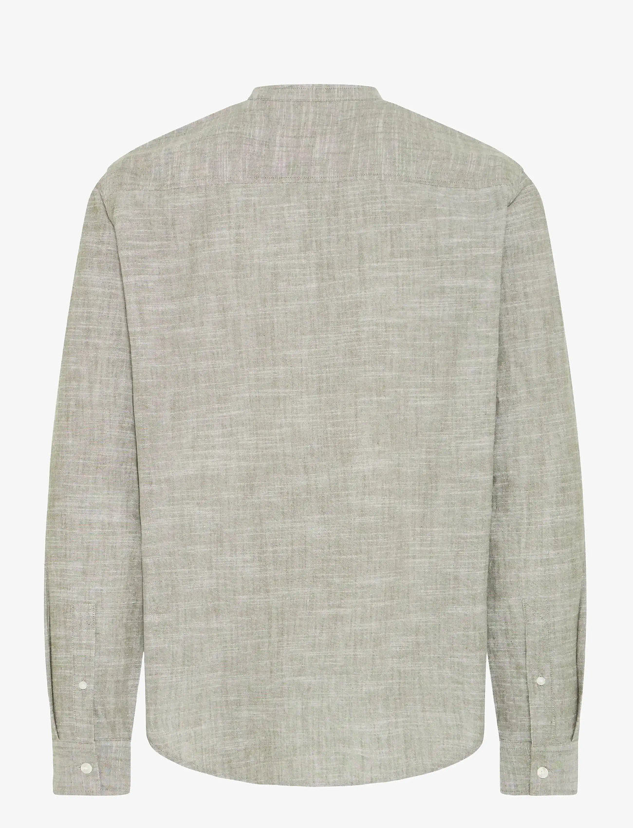 Blend - BHDARIS SLUB CN COLL. - casual shirts - winter moss - 2