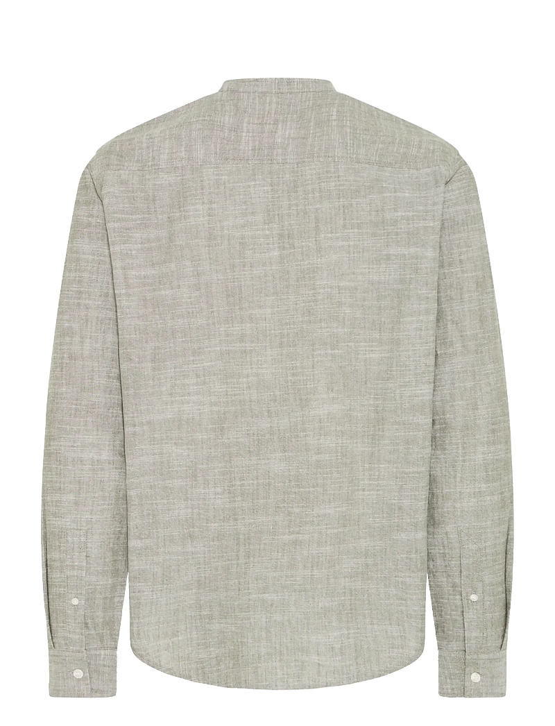 Blend - BHDARIS SLUB CN COLL. - casual shirts - winter moss - 2