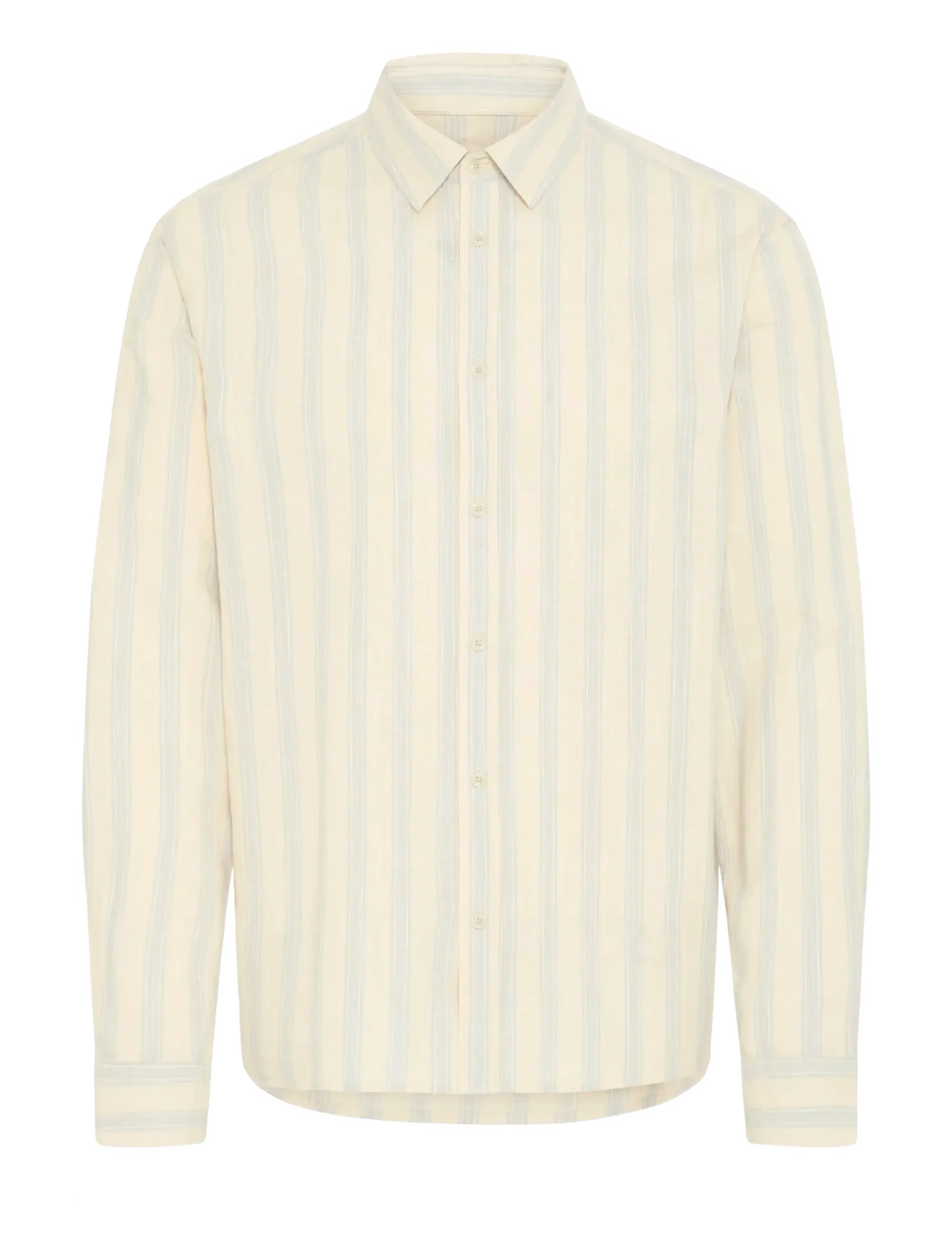 BLEND Bhdaris Slub Stripe Cream - L - Herren