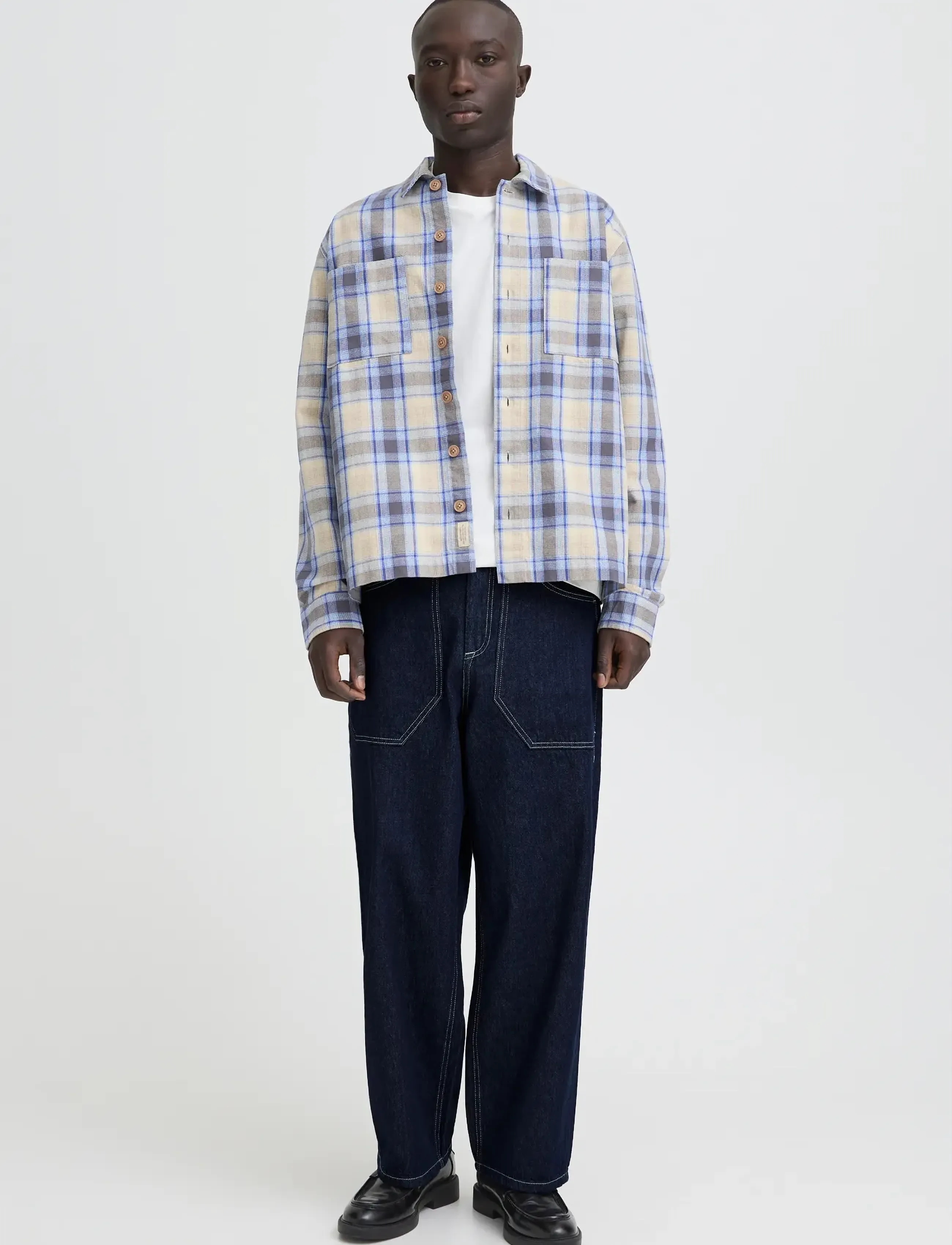 Blend BHFASHION - Loose jeans - DENIM UNWASHED BLUE / blue