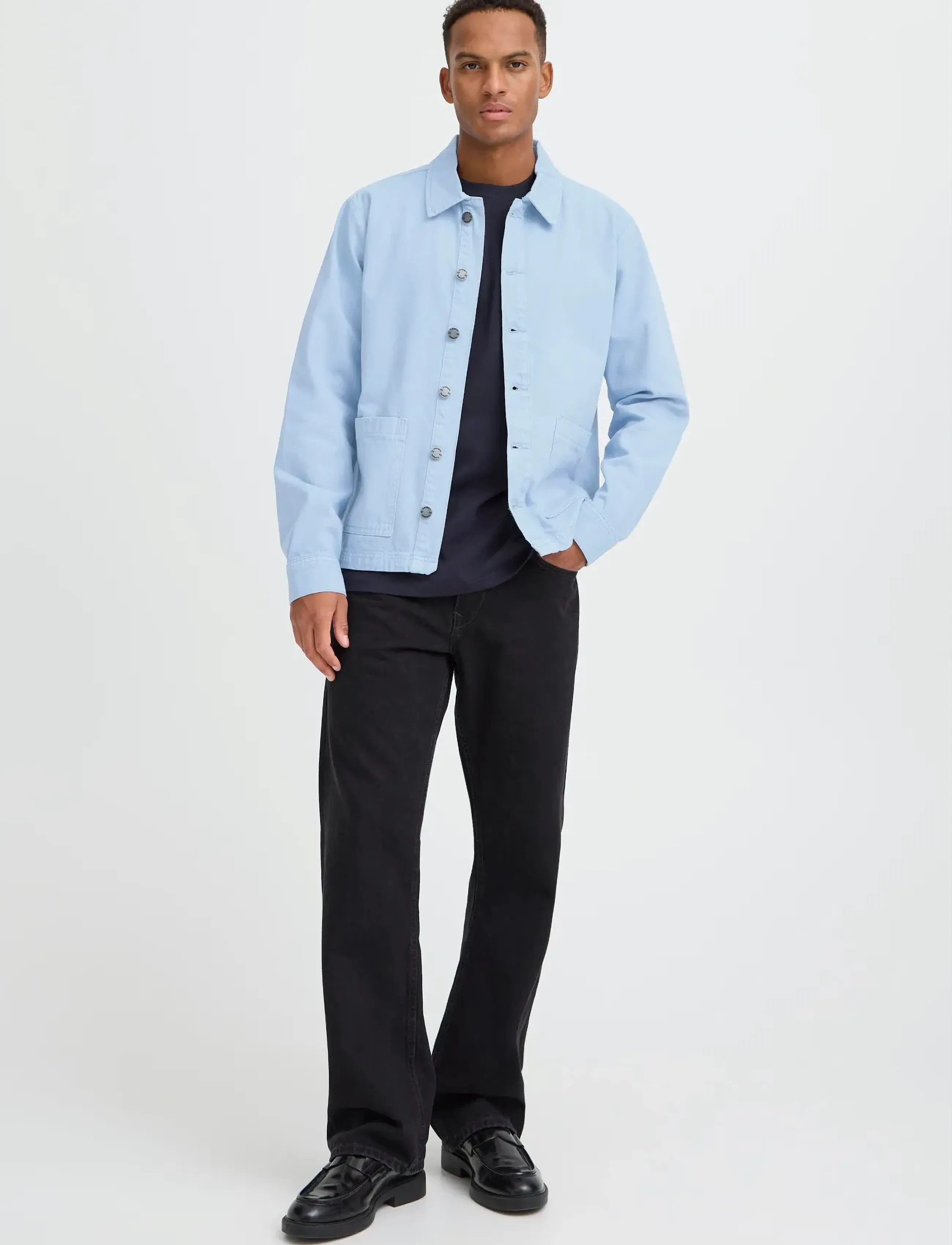 Blend BHMOSI JKT - Kläder - FADED DENIM / blue