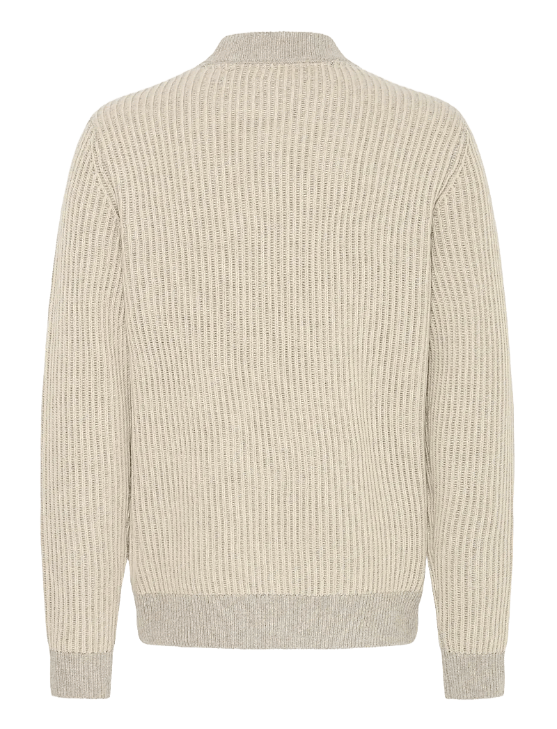 Blend - BHBASSEL CREW KNIT - rundhals - crockery - 2