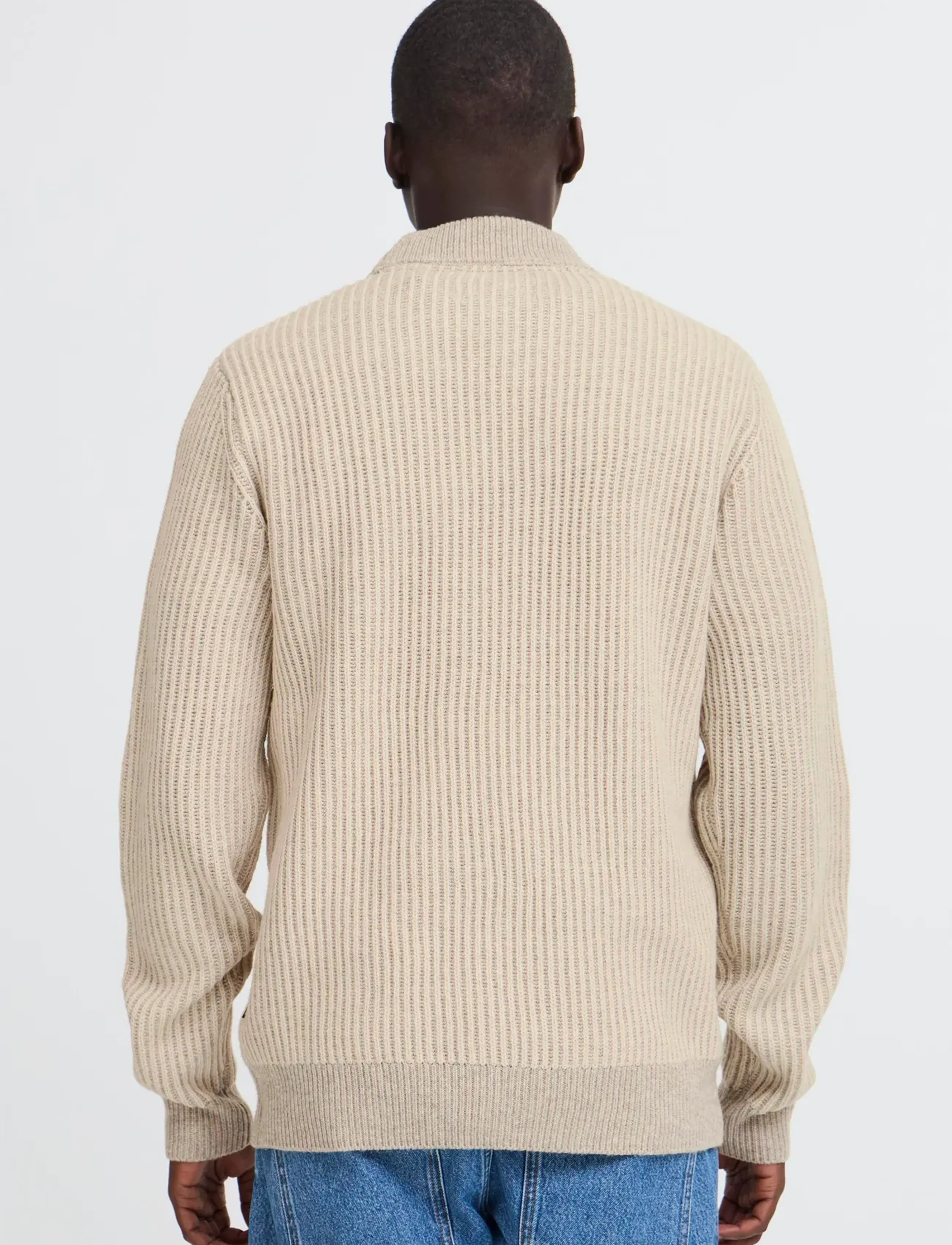 Blend - BHBASSEL CREW KNIT - rund hals - crockery - 3