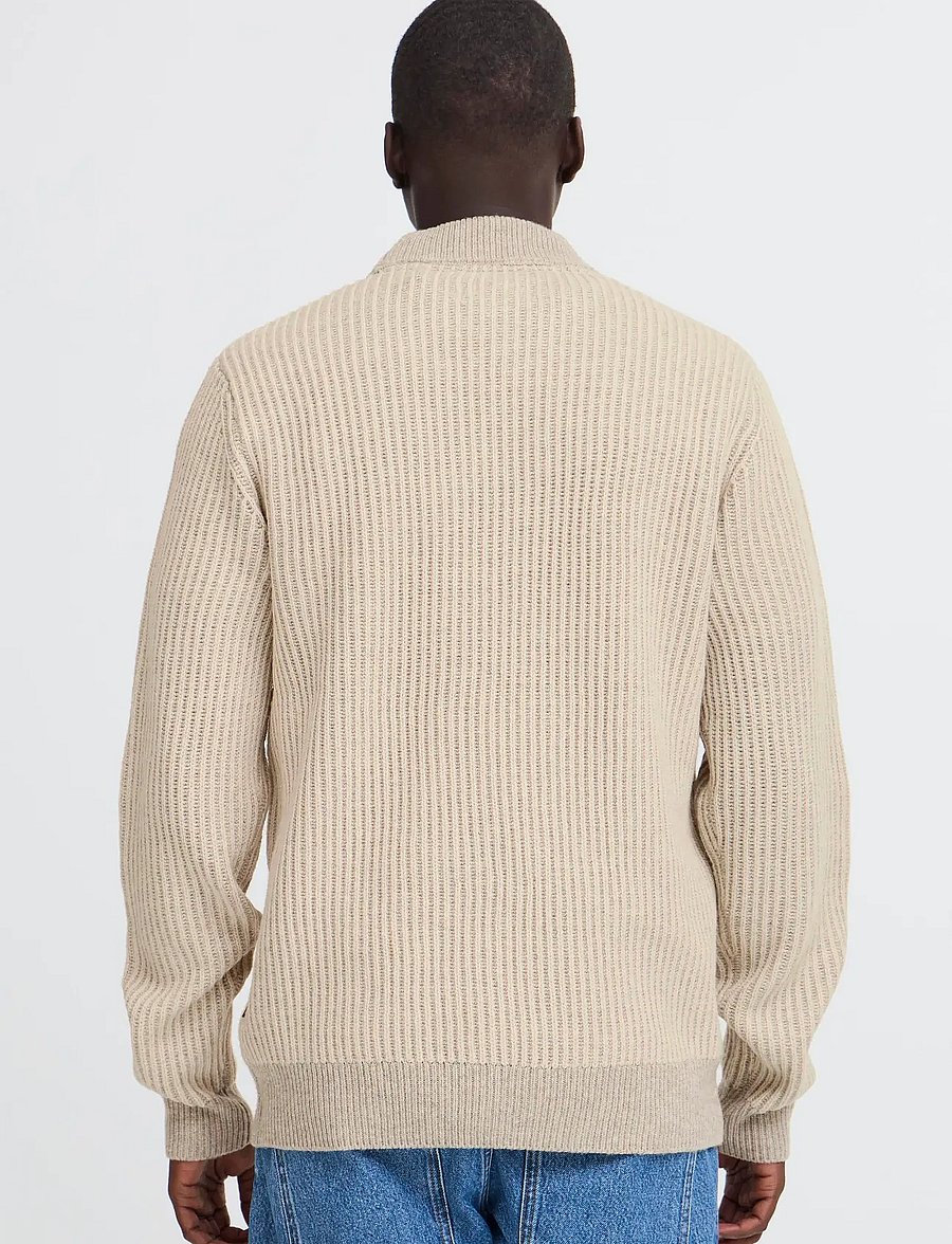 Blend - BHBASSEL CREW KNIT - rundhals - crockery - 3