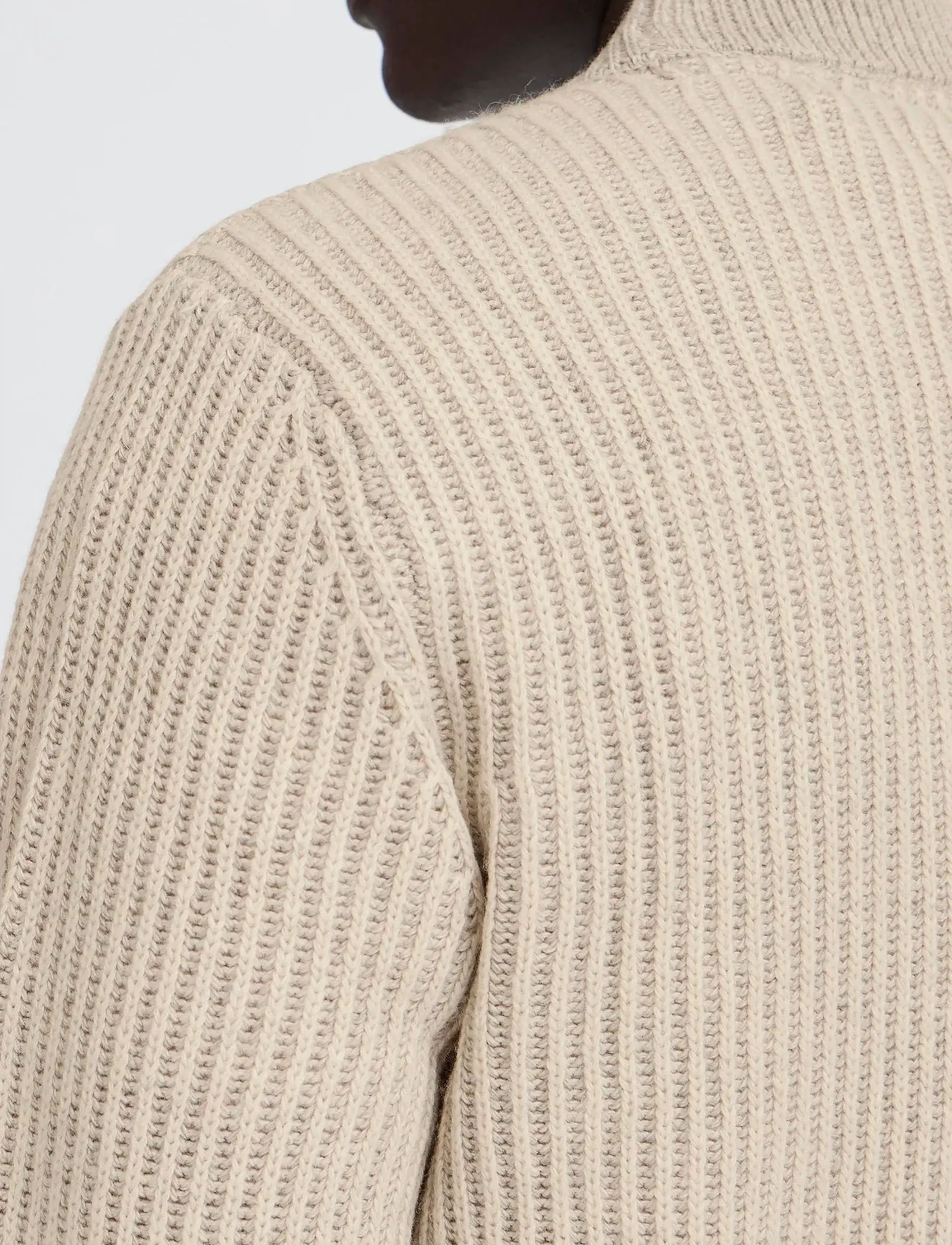 BLEND Bhbassel Crew Knit stickade tröjor herr – bild 5