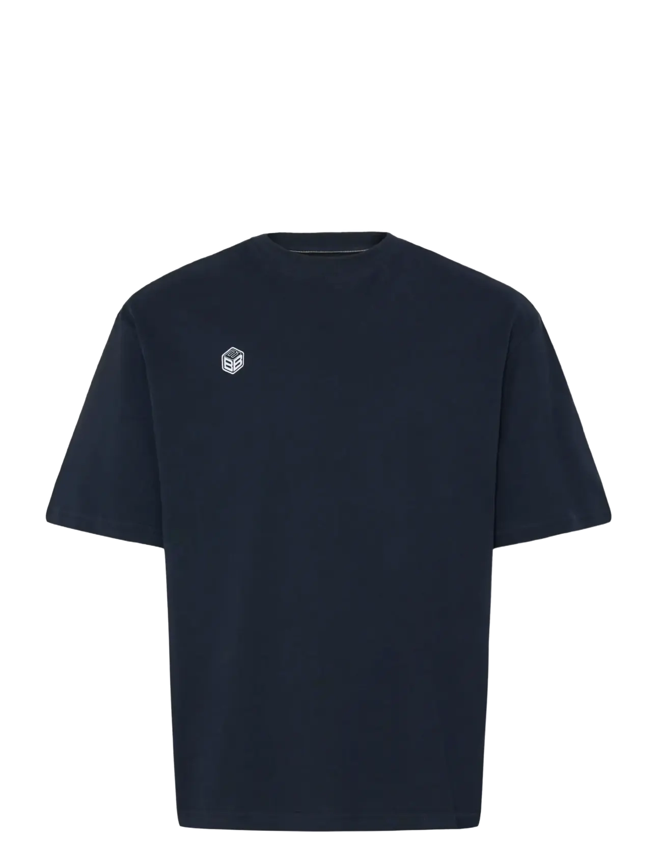 Blend BHKELSEY BACKPRINT S/S TEE - Blend - SALUTE / navy