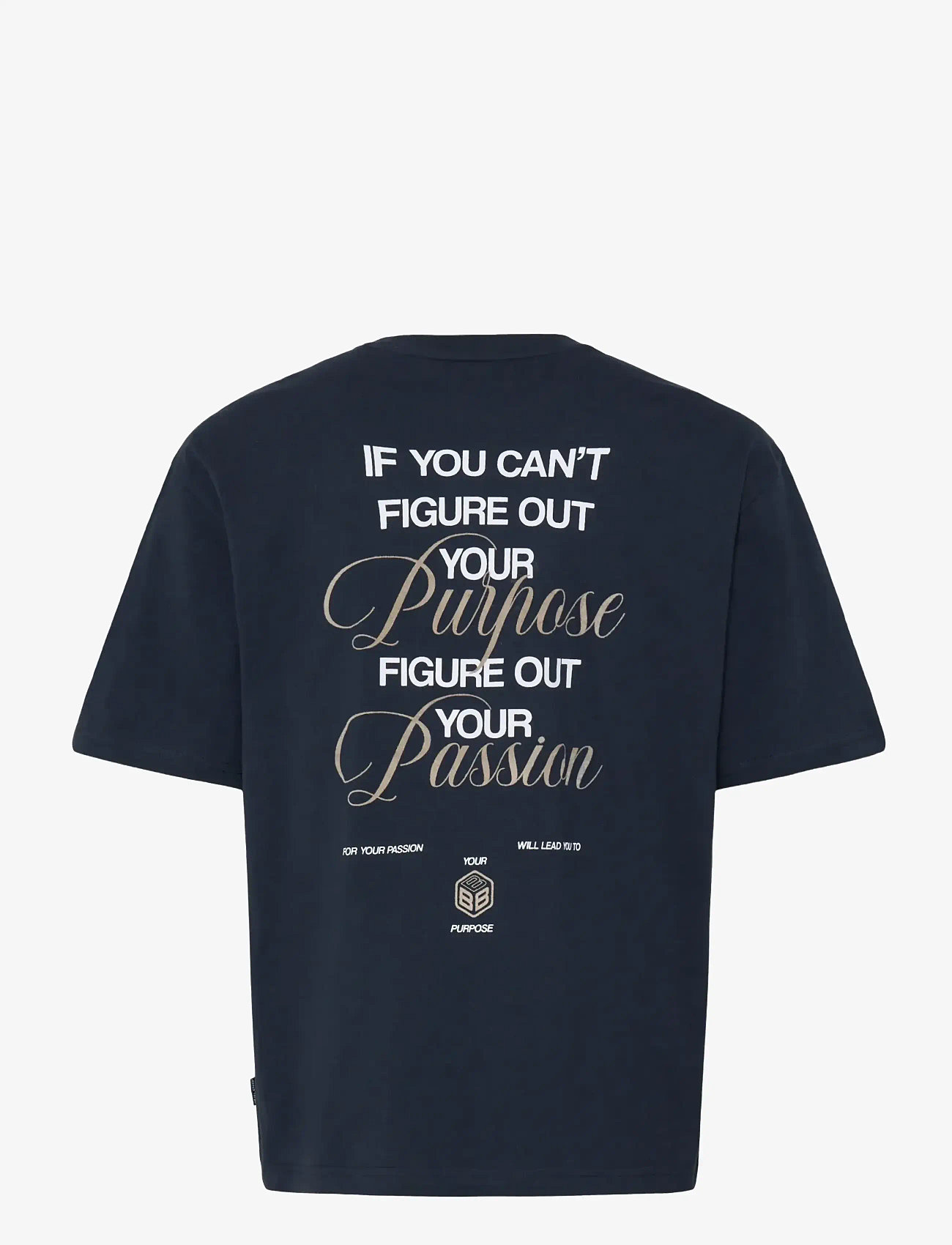 Blend - BHKELSEY BACKPRINT S/S TEE - kortærmede t-shirts - salute - 2
