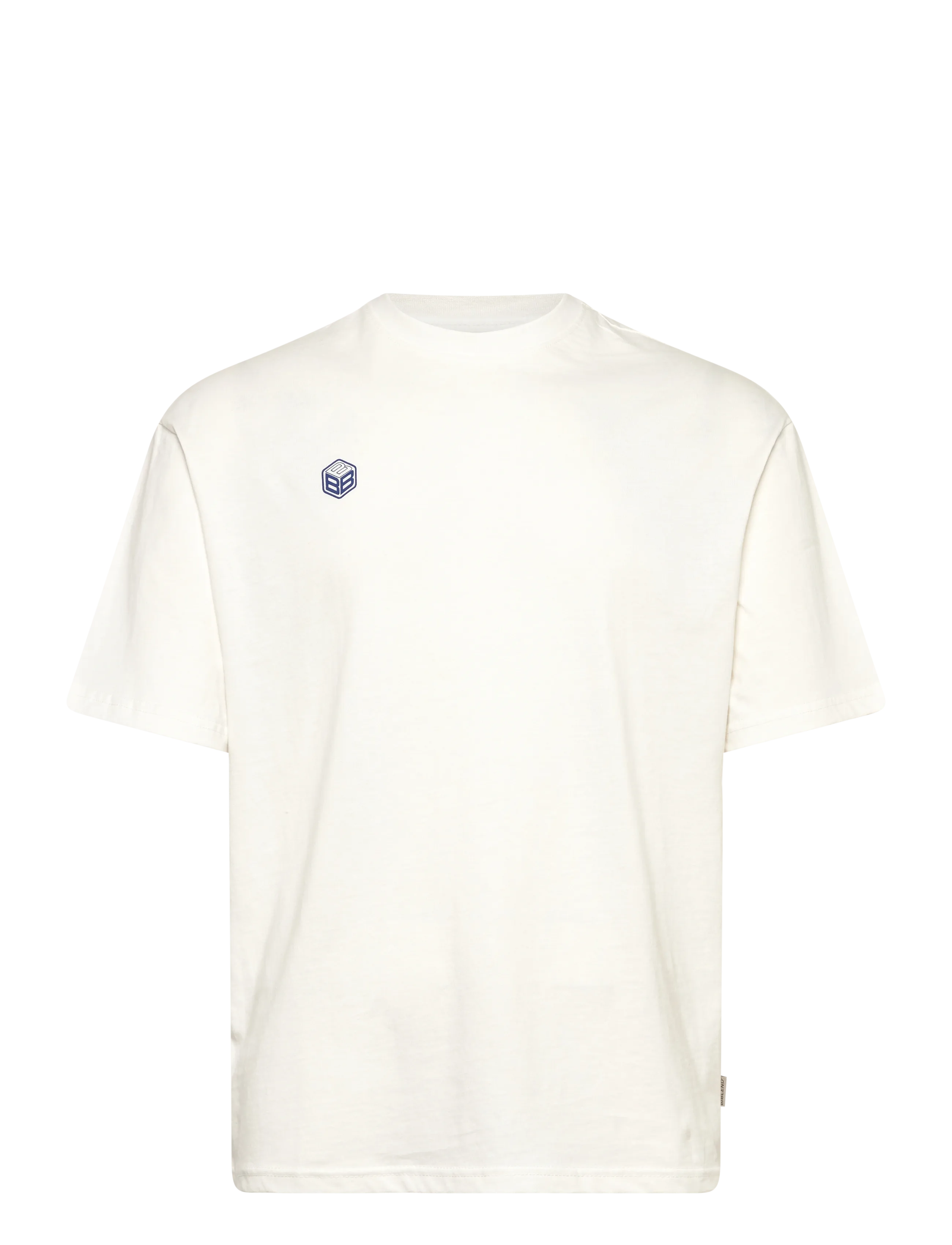 Blend BHKELSEY BACKPRINT S/S TEE - Blend - SNOW WHITE / white