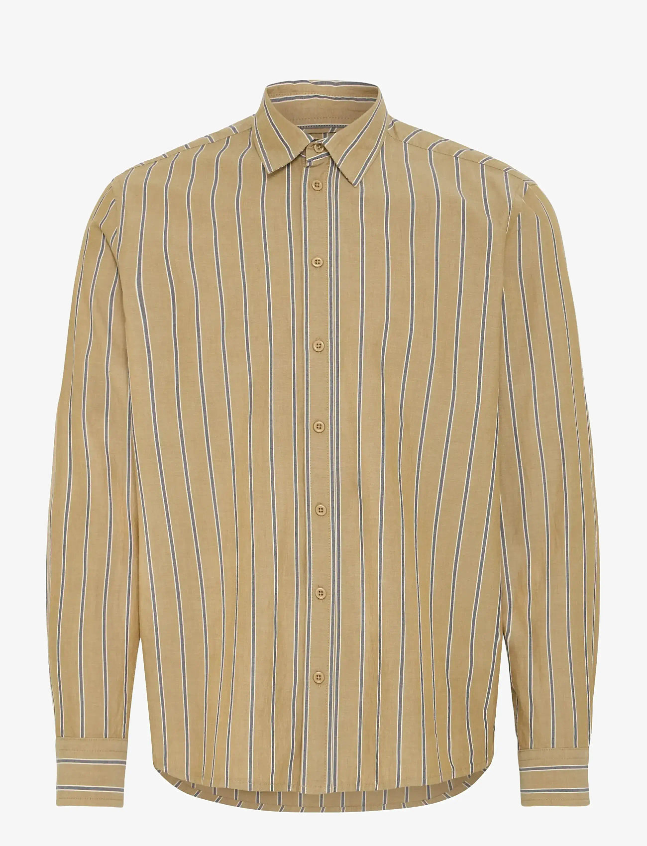 Blend - BHDAVENSHIRT STRIPE - stribede skjorter - butternut - 0