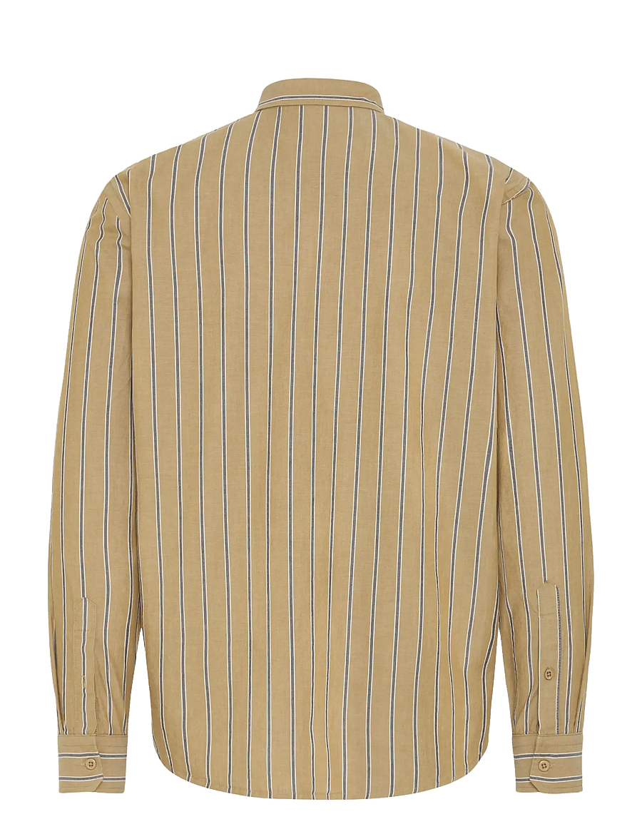 Blend - BHDAVENSHIRT STRIPE - gestreifte hemden - butternut - 1