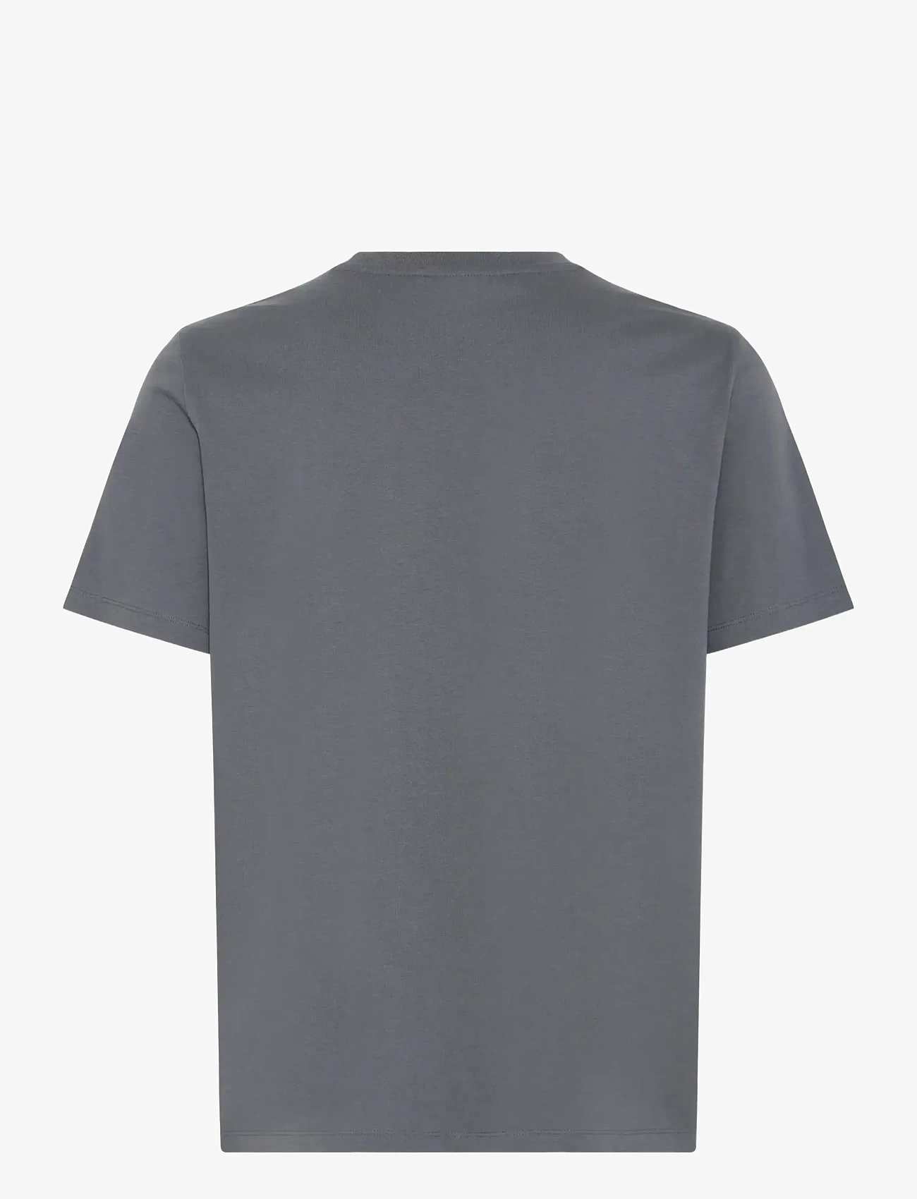 Blend - BHKORNELI LOGO S/S TEE - kurzärmelig - iron gate - 2