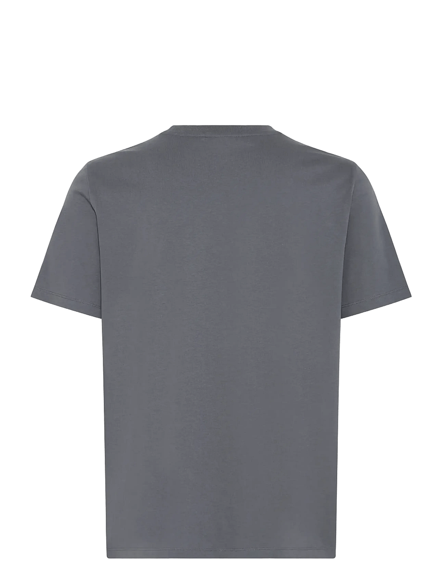 Blend - BHKORNELI LOGO S/S TEE - kortærmede t-shirts - iron gate - 2