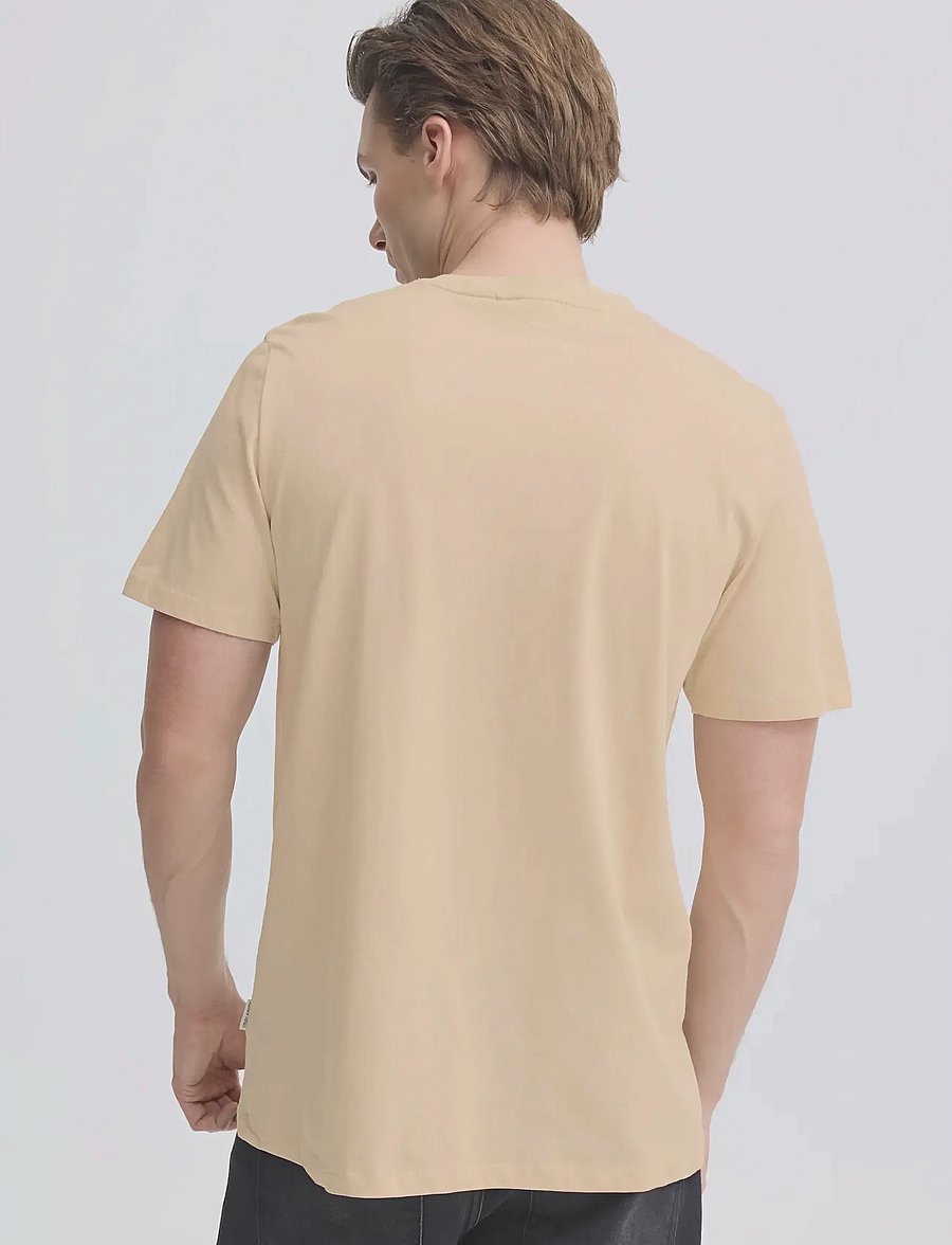 Blend - BHKORNELI LOGO S/S TEE - kurzärmelige t-shirts - oyster gray - 3