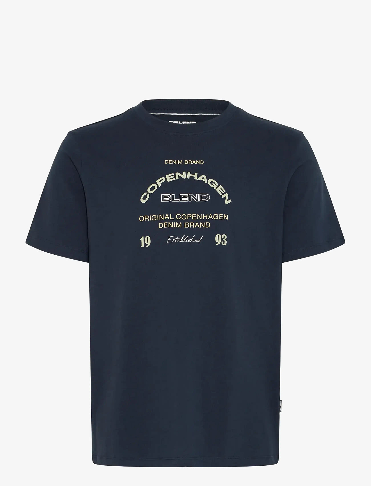 Blend - BHKORNELI LOGO S/S TEE - laveste priser - salute - 1