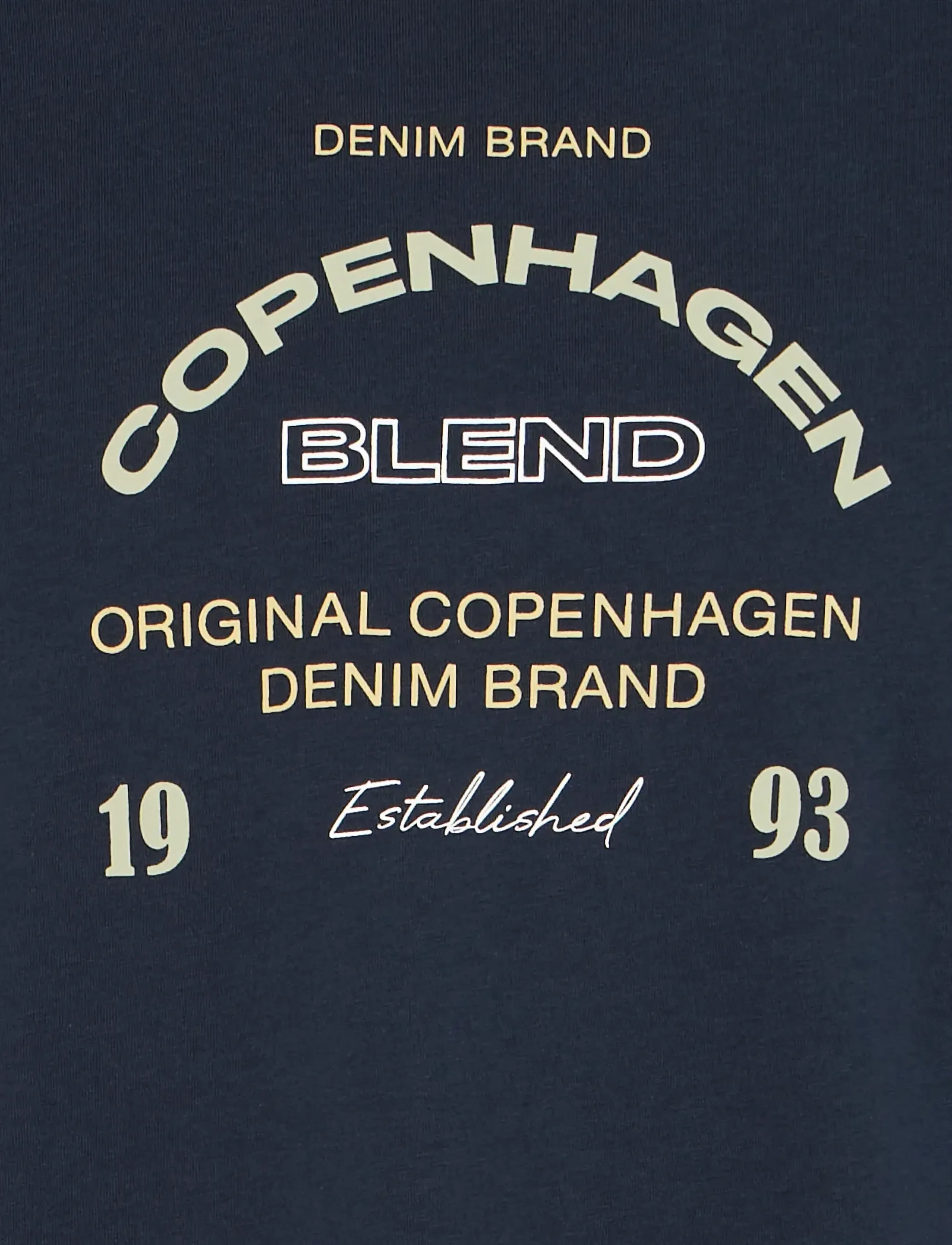 Blend - BHKORNELI LOGO S/S TEE - die niedrigsten preise - salute - 5
