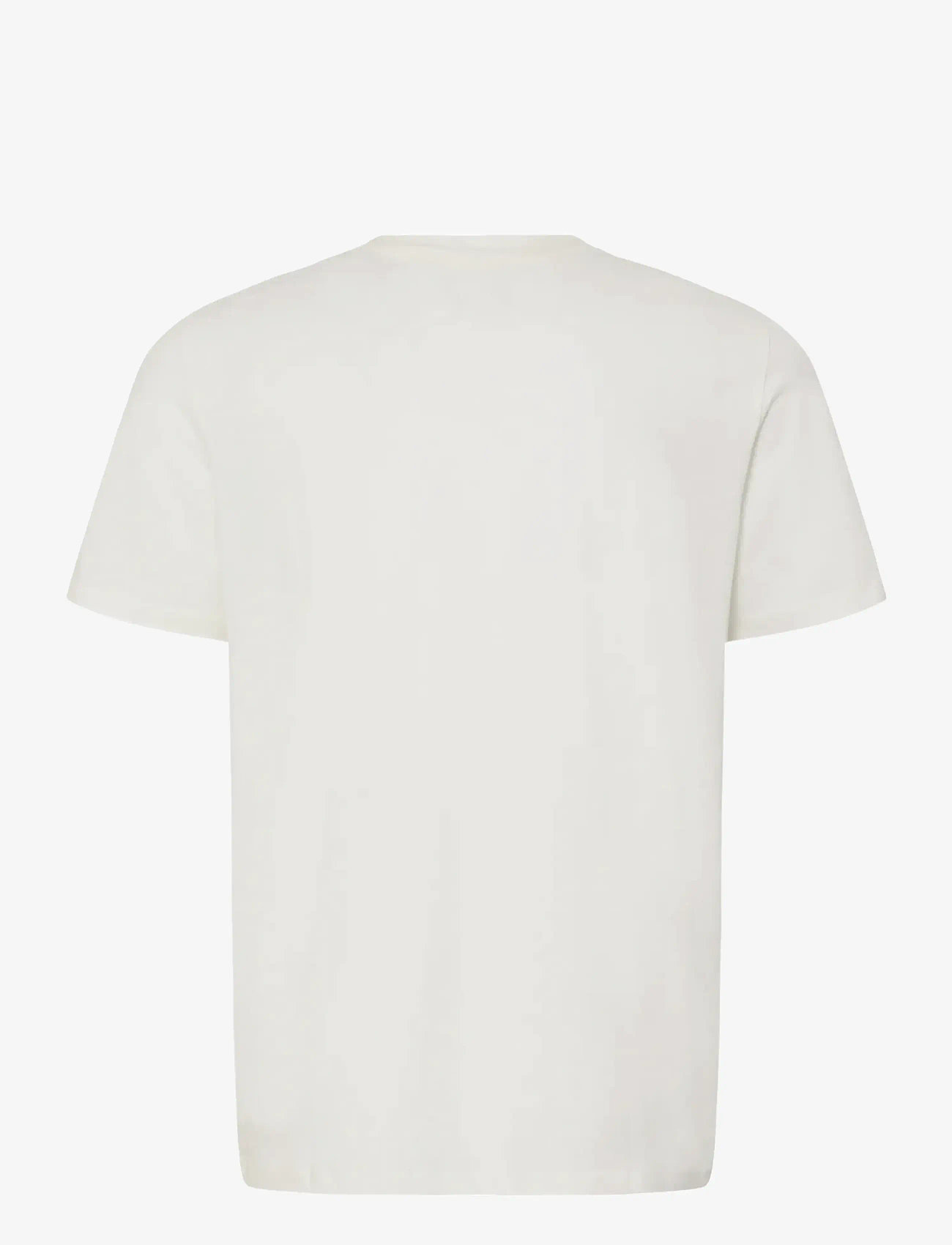 Blend - BHKORNELI LOGO S/S TEE - kortärmade t-shirts - snow white - 2