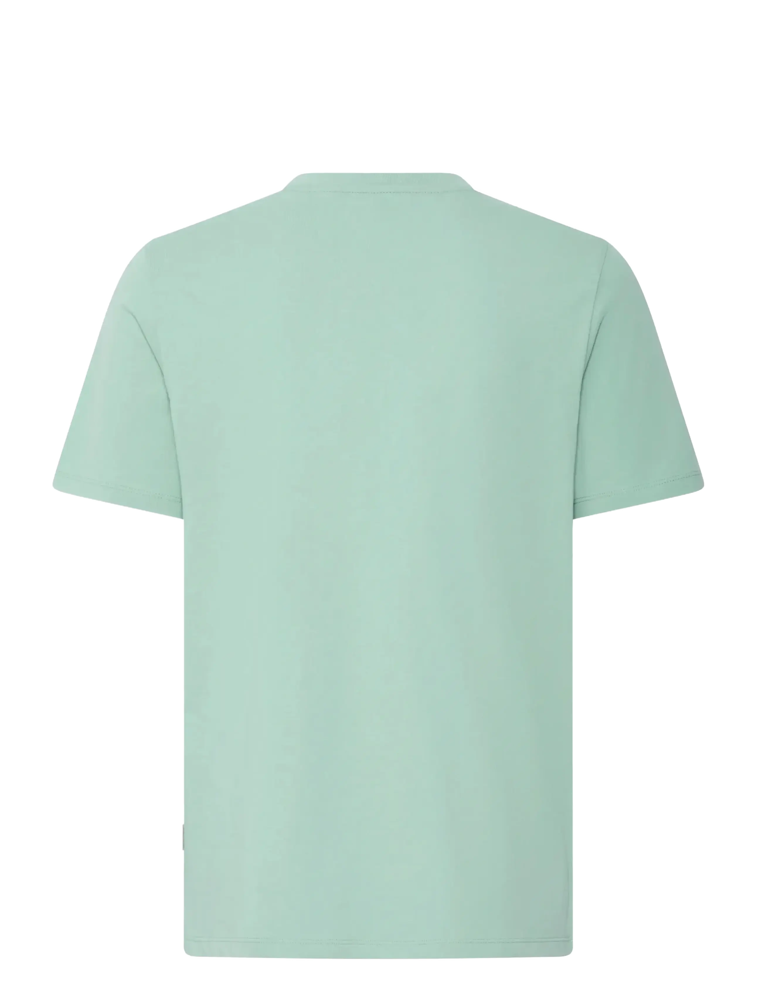 Blend - BHKAMERON FUNNY EMB S/S TEE - kurzärmelig - granite green - 2