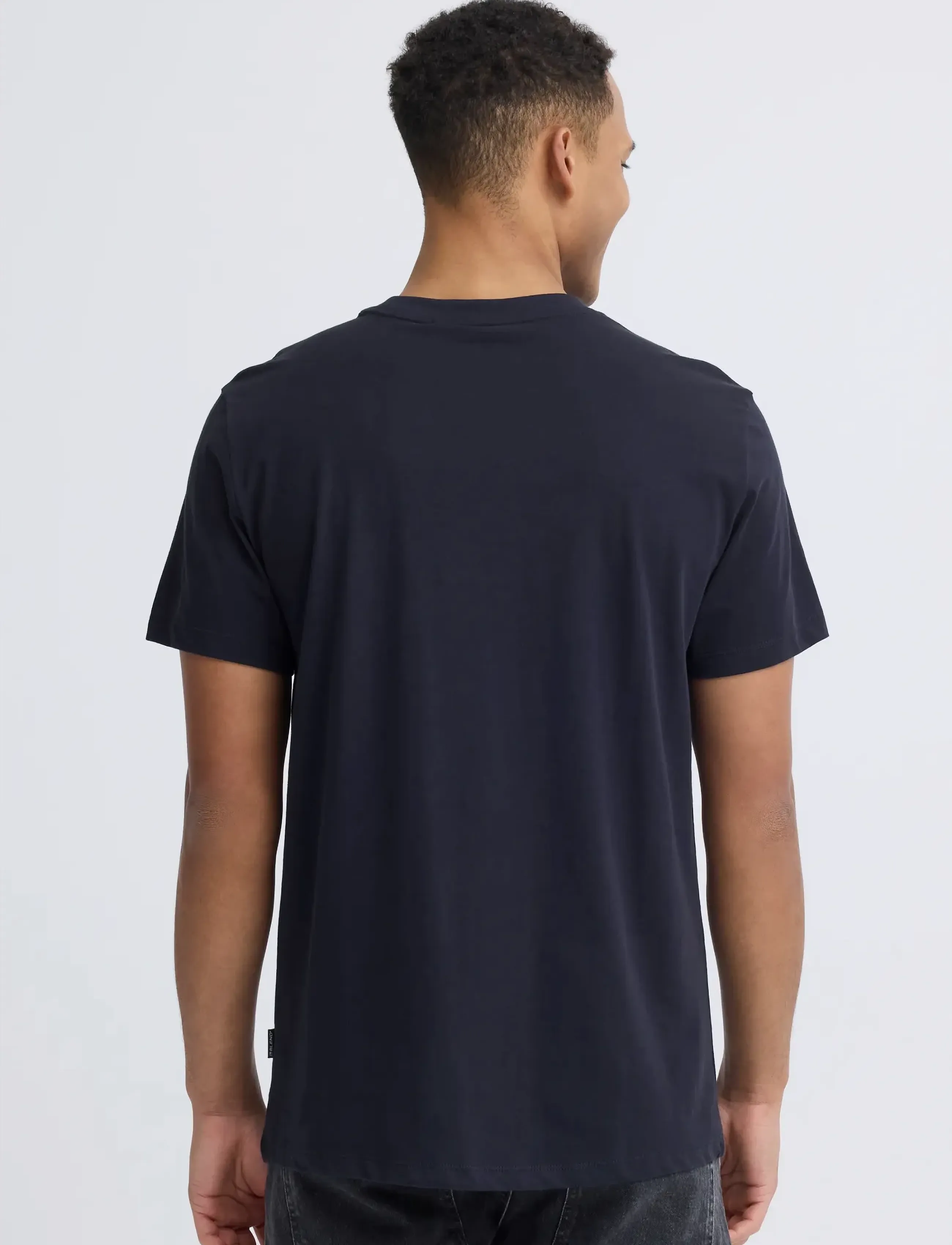 Blend - BHKAMERON FUNNY EMB S/S TEE - stutterma bolir - salute - 3