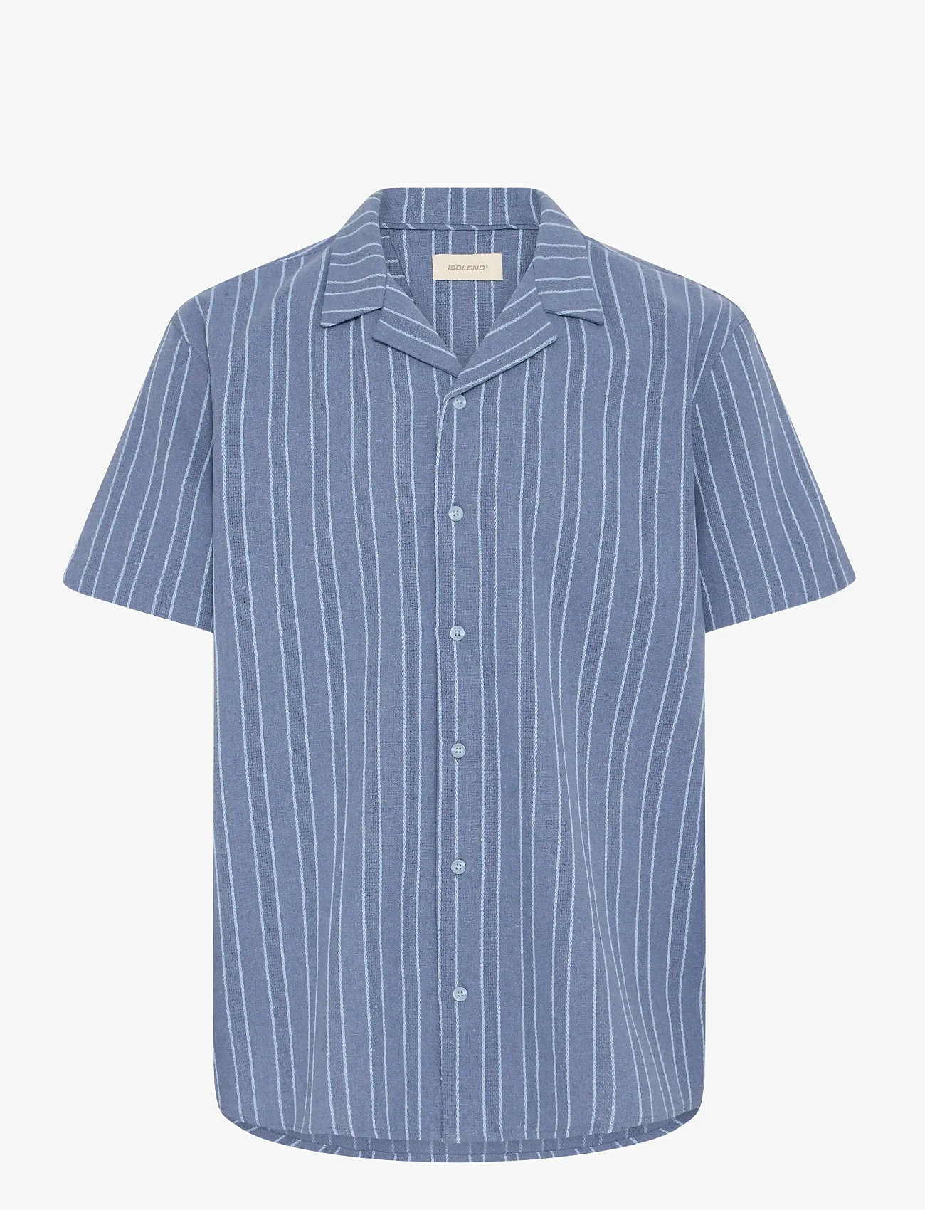 Blend - BHDANNY SHIRT - randiga skjortor - faded denim - 1