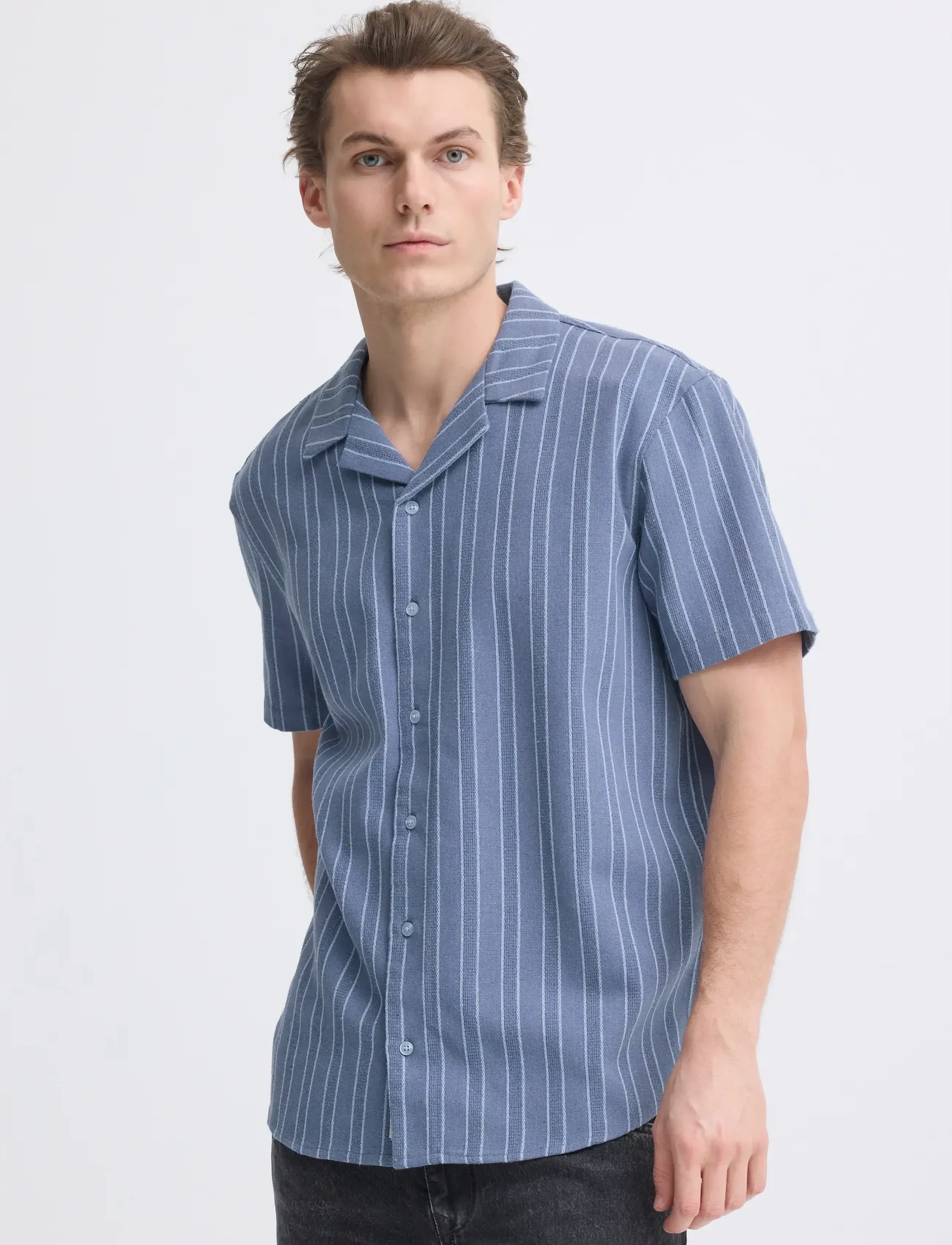 Blend - BHDANNY SHIRT - laveste priser - faded denim - 5