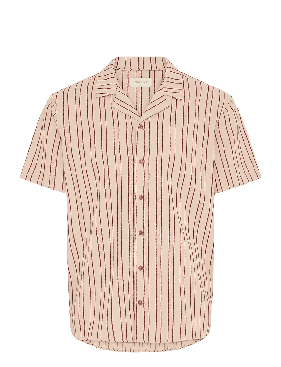 Blend - BHDANNY SHIRT - randiga skjortor - wild ginger - 1