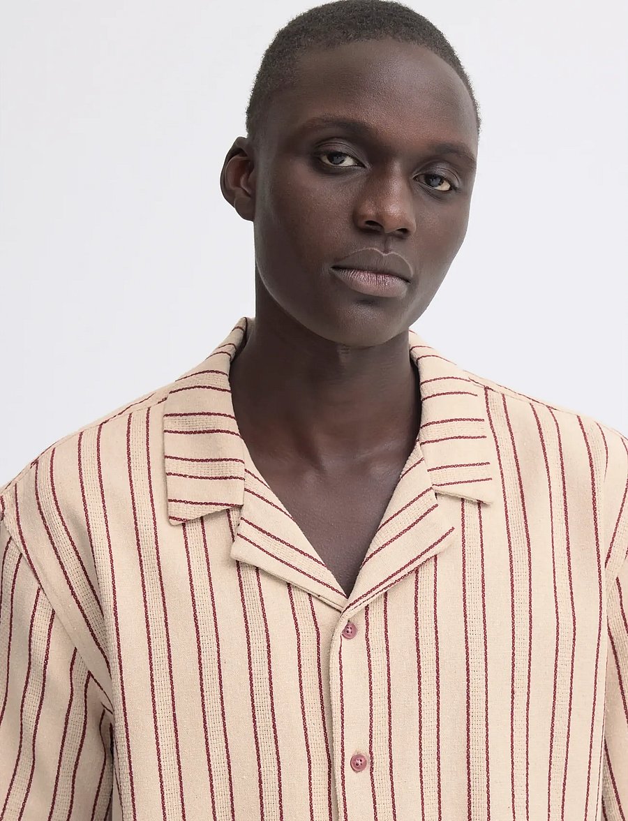 Blend - BHDANNY SHIRT - randiga skjortor - wild ginger - 4