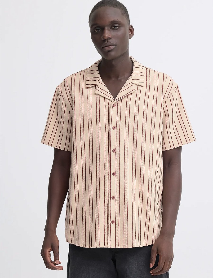 Blend - BHDANNY SHIRT - randiga skjortor - wild ginger - 5