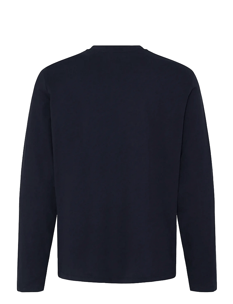 Blend - BHKARSON LOGO L/S TEE - långärmade t-shirts - salute - 1